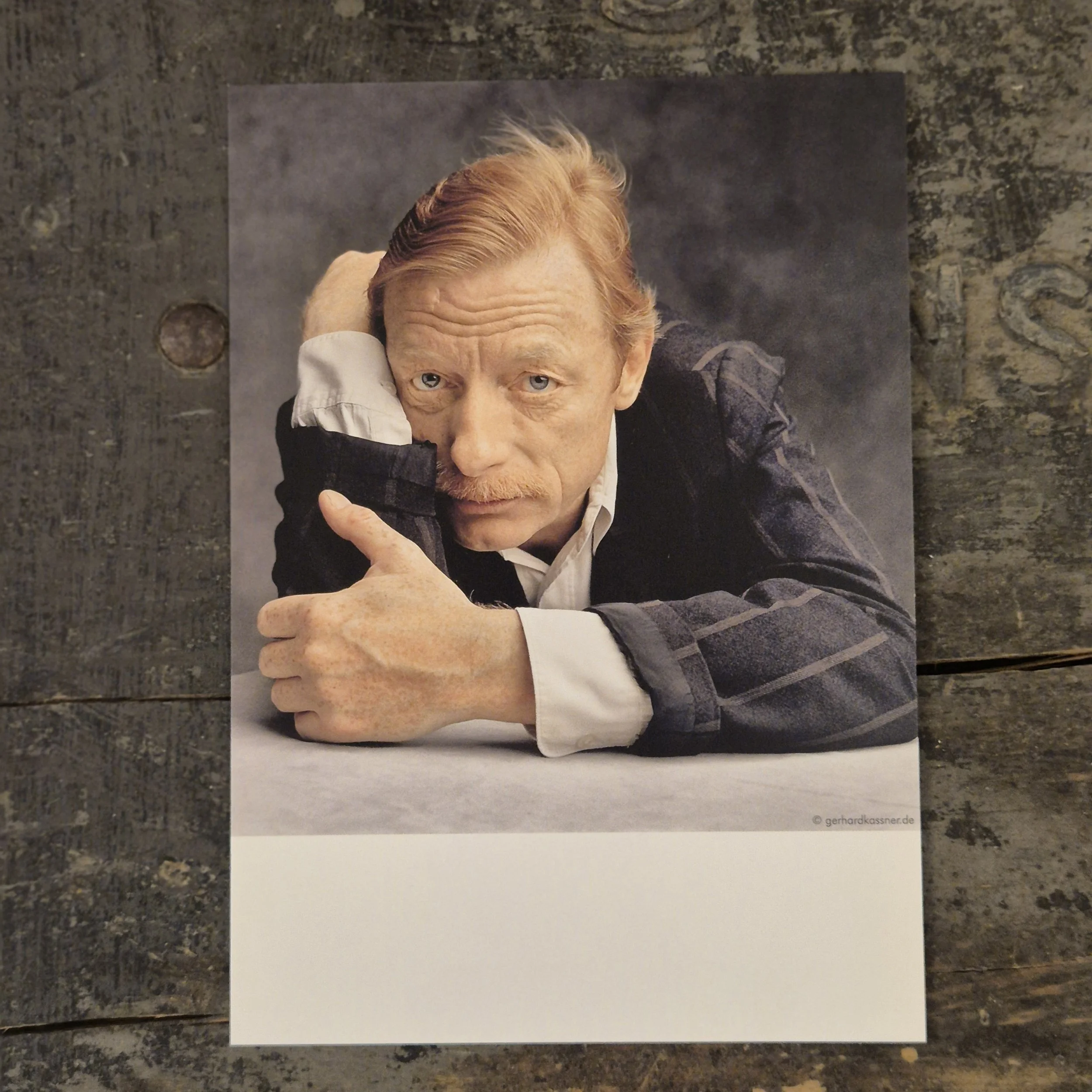 Autogrammkarte Otto Sander