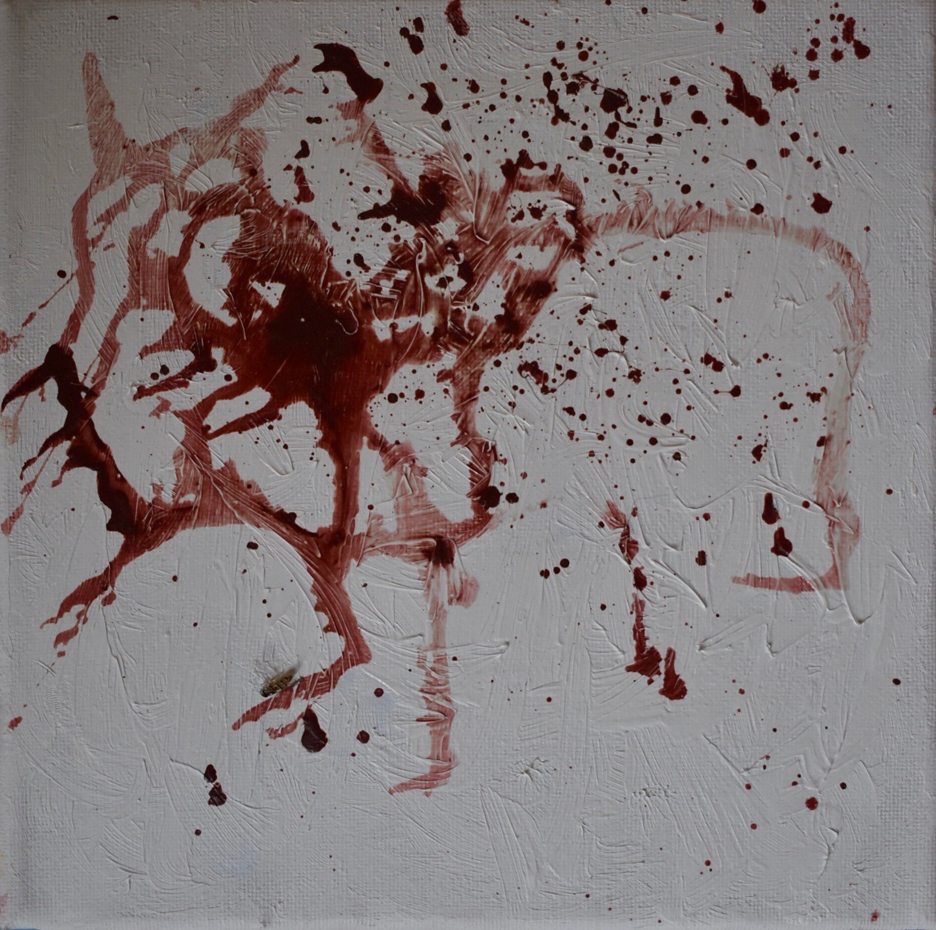Bleud 8"x8" acrylic painting