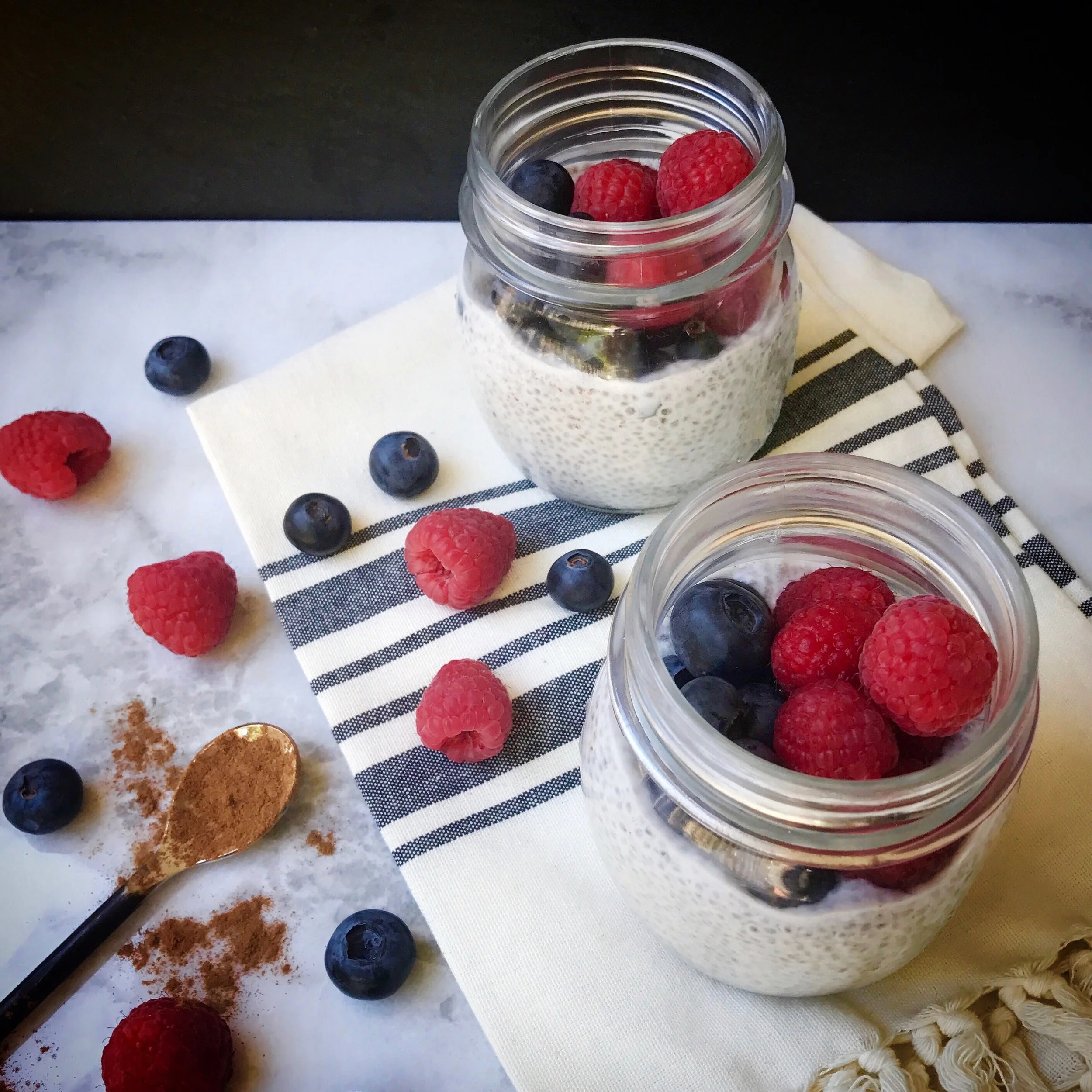 Chia Seed Pudding with Coconut Milk