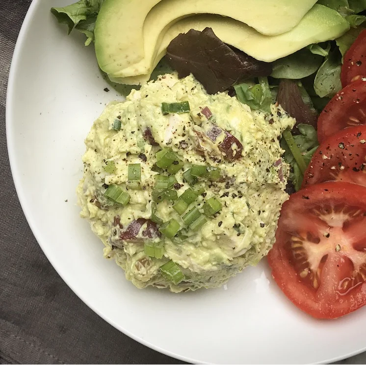 Mayo-Free Chicken Curry Salad