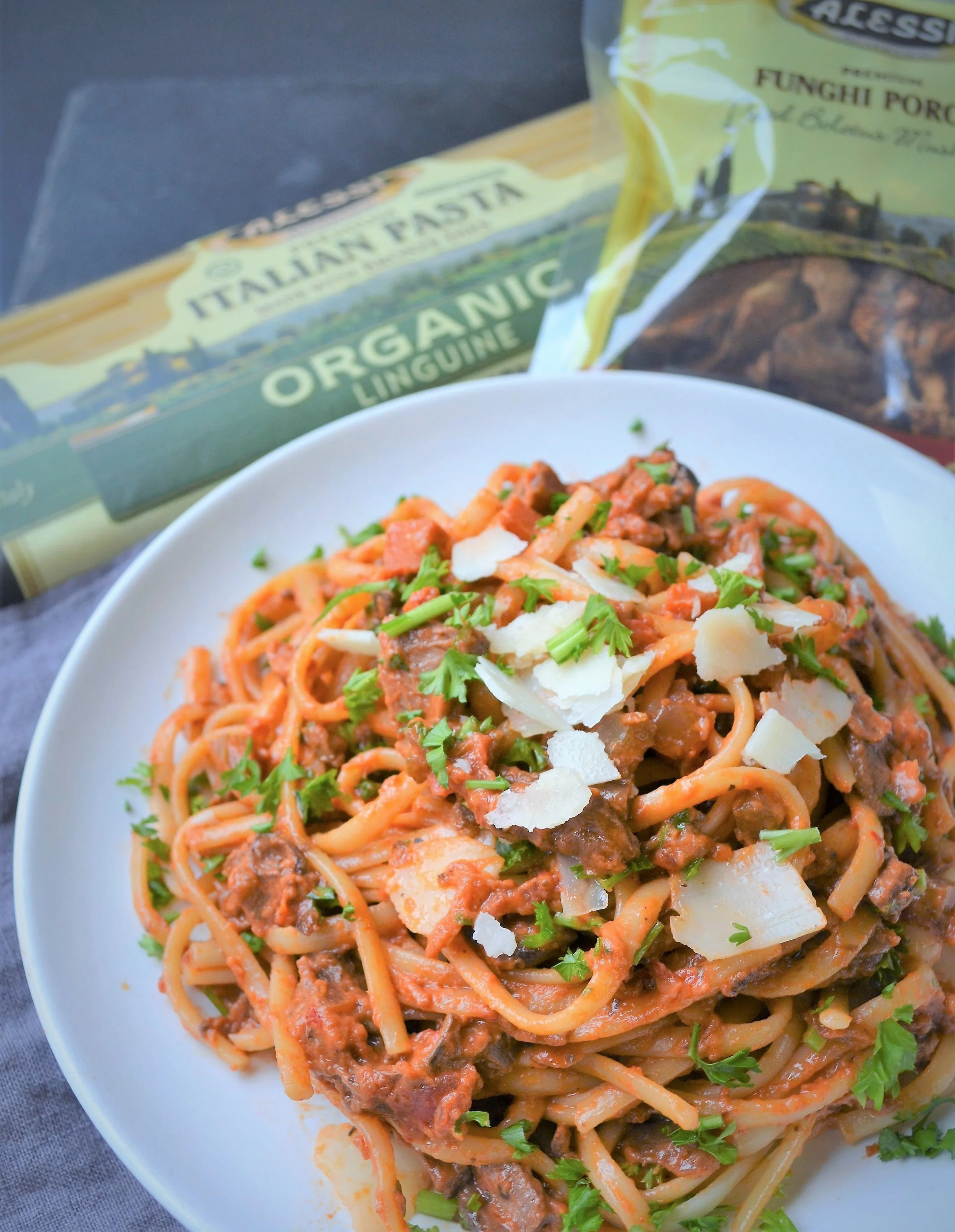 Porcini Mushroom Bolognese