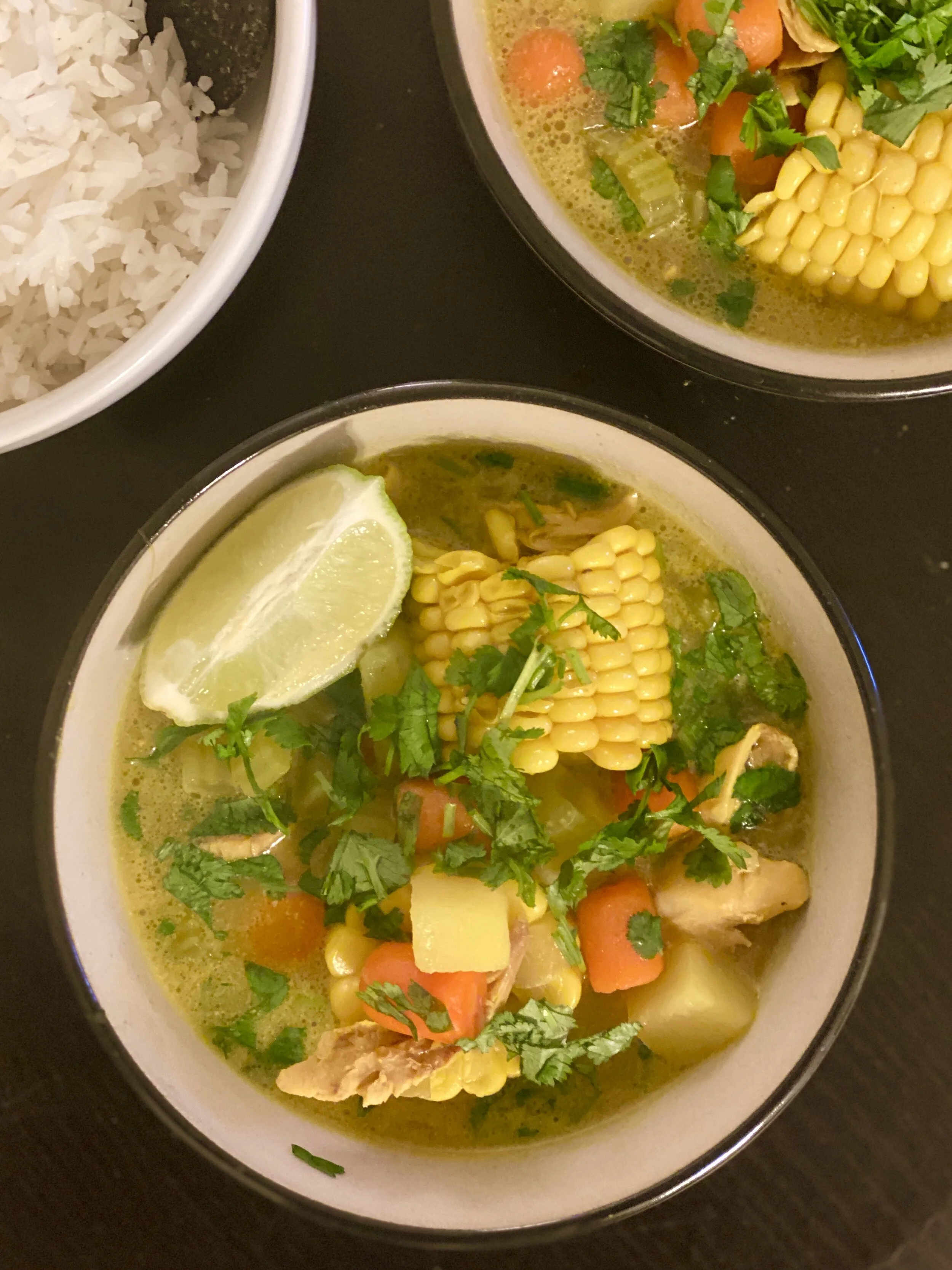 Creamy Turmeric Chicken Soup