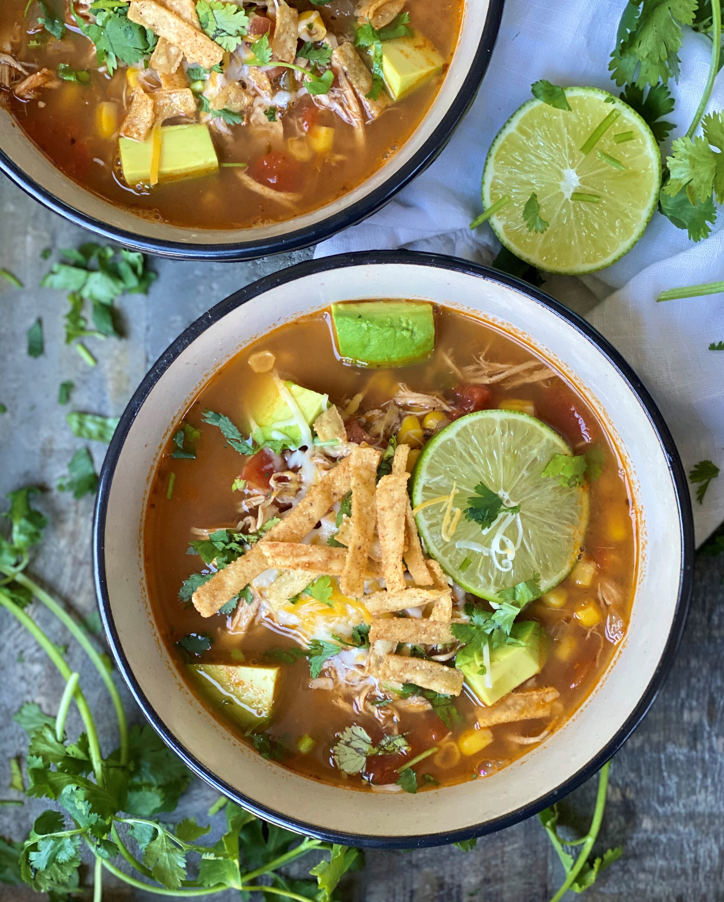 Easy Chicken Tortilla Soup
