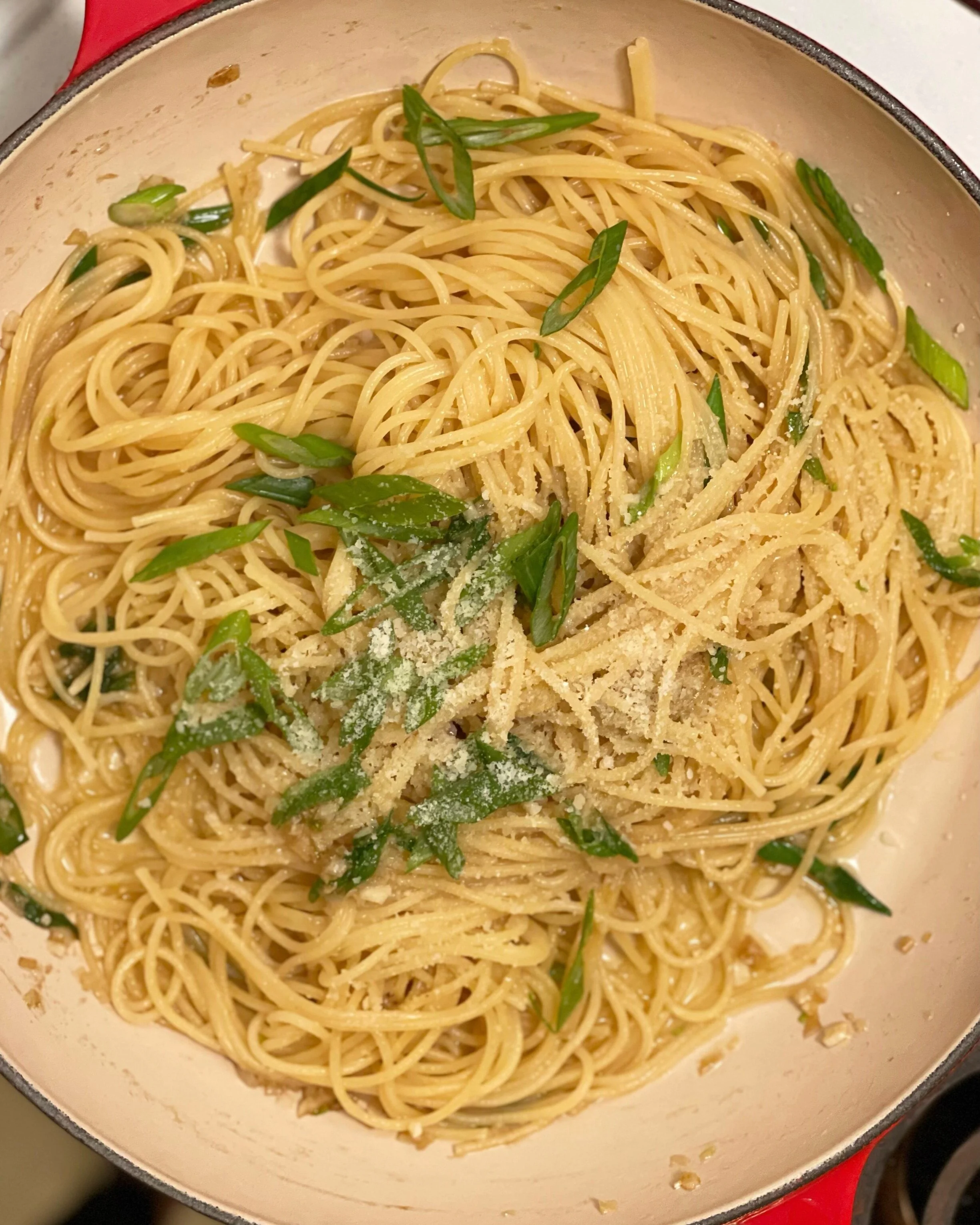 Garlic Noodles with Parmesan