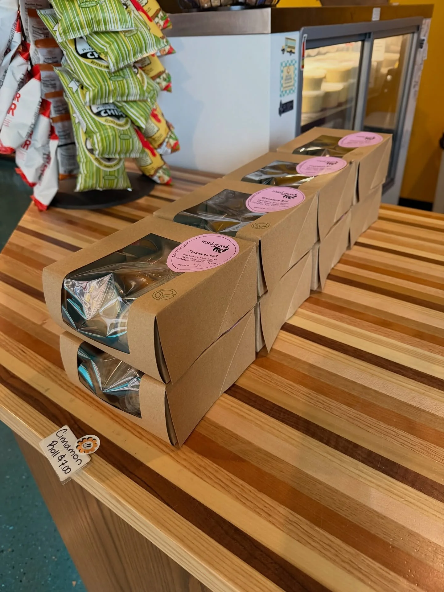 Sweetest deal in town&hellip; 50% off cinnamon rolls!!! We&rsquo;ve got cinnamon rolls for days&hellip; but we can&rsquo;t sell them after tomorrow. Let our abundance be your sustenance&hellip; here til 9pm 😚 #mintmarkmadison #superettemadison