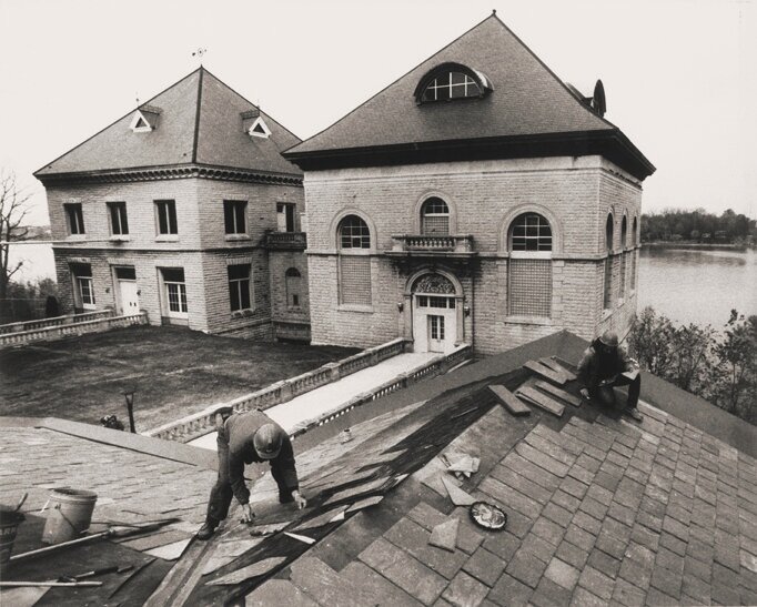 Fred, Jr. as project foreman at the Louisville Water Company. (1970's)