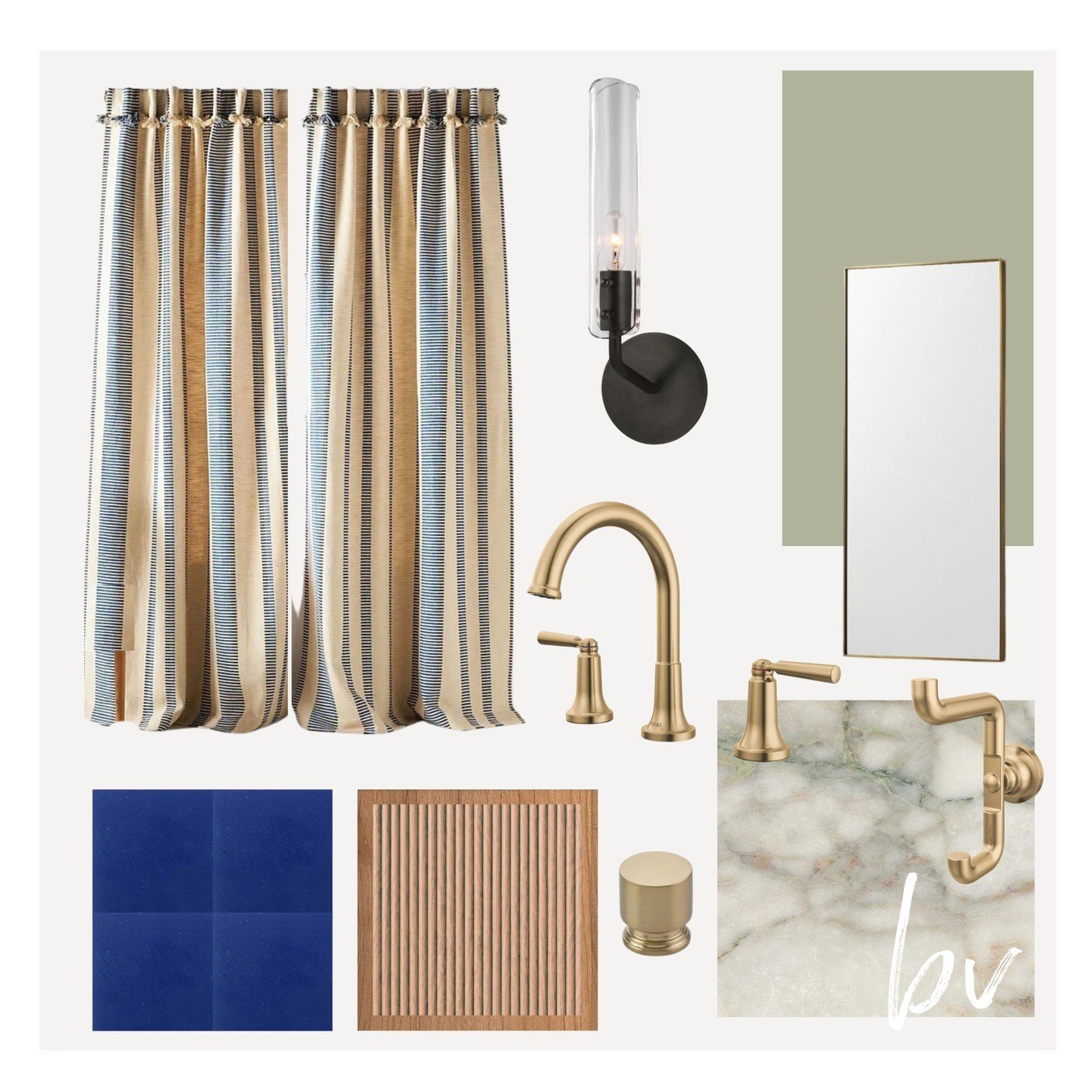 Meet pretty bathroom project /terrible client who can't make up her mind.  She is holding up the show because she doesn't have time to pick out a slab.  And her name is me. 

It's going to be beautiful...someday.

#MoodboardMonday #BathroomDesign #In