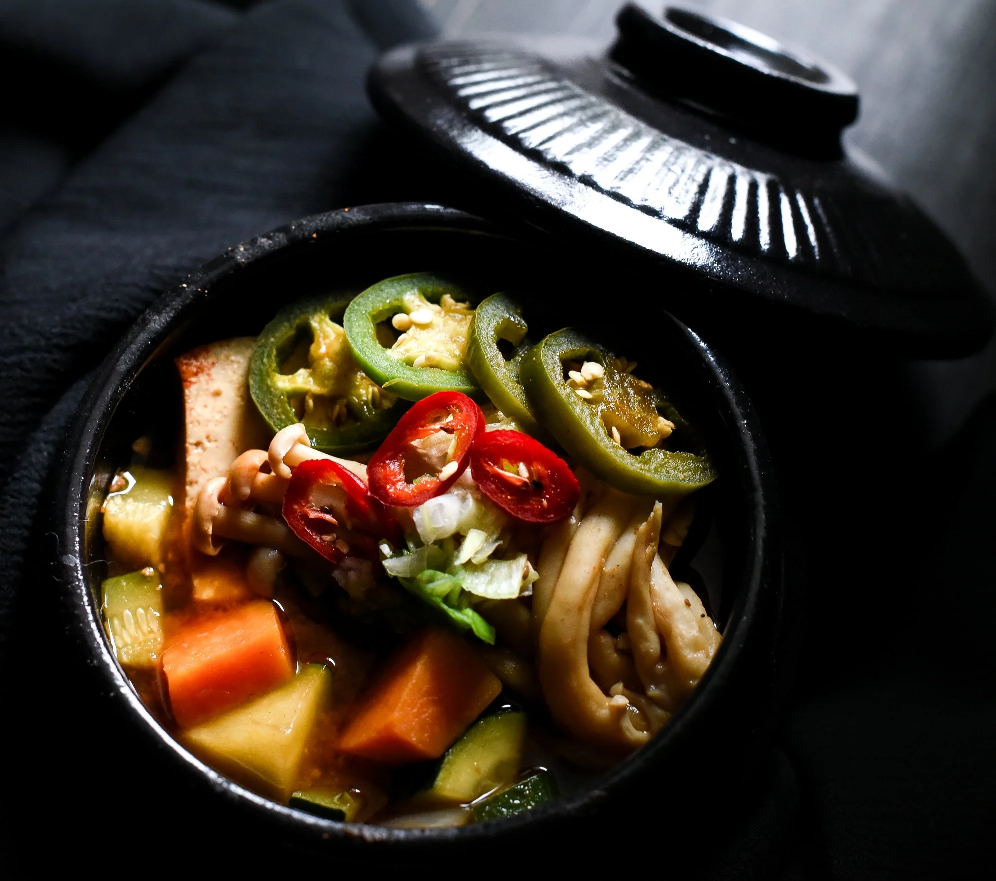 Fermented Soybean Paste Stew (vegan)