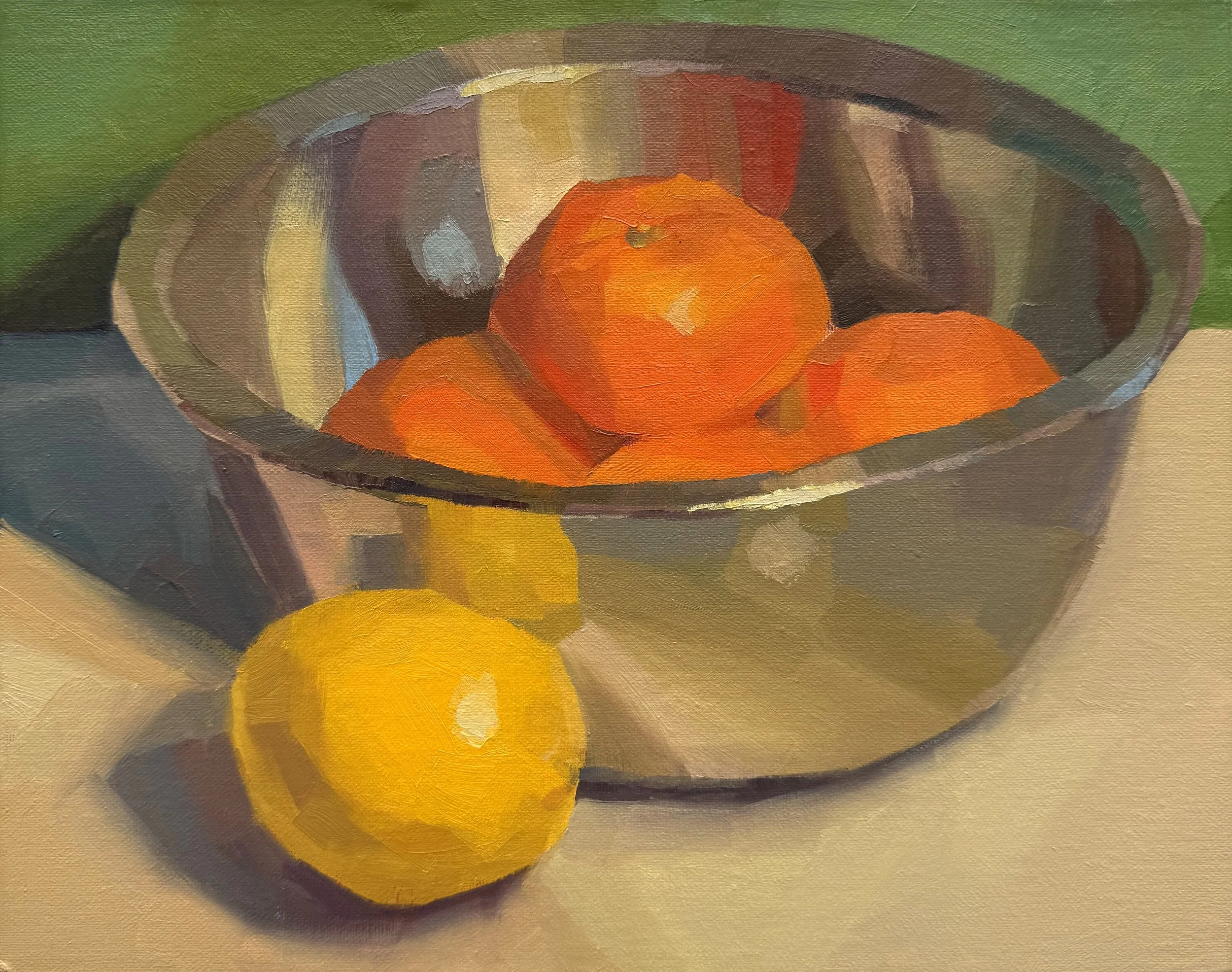 Citrus and Steel Bowl