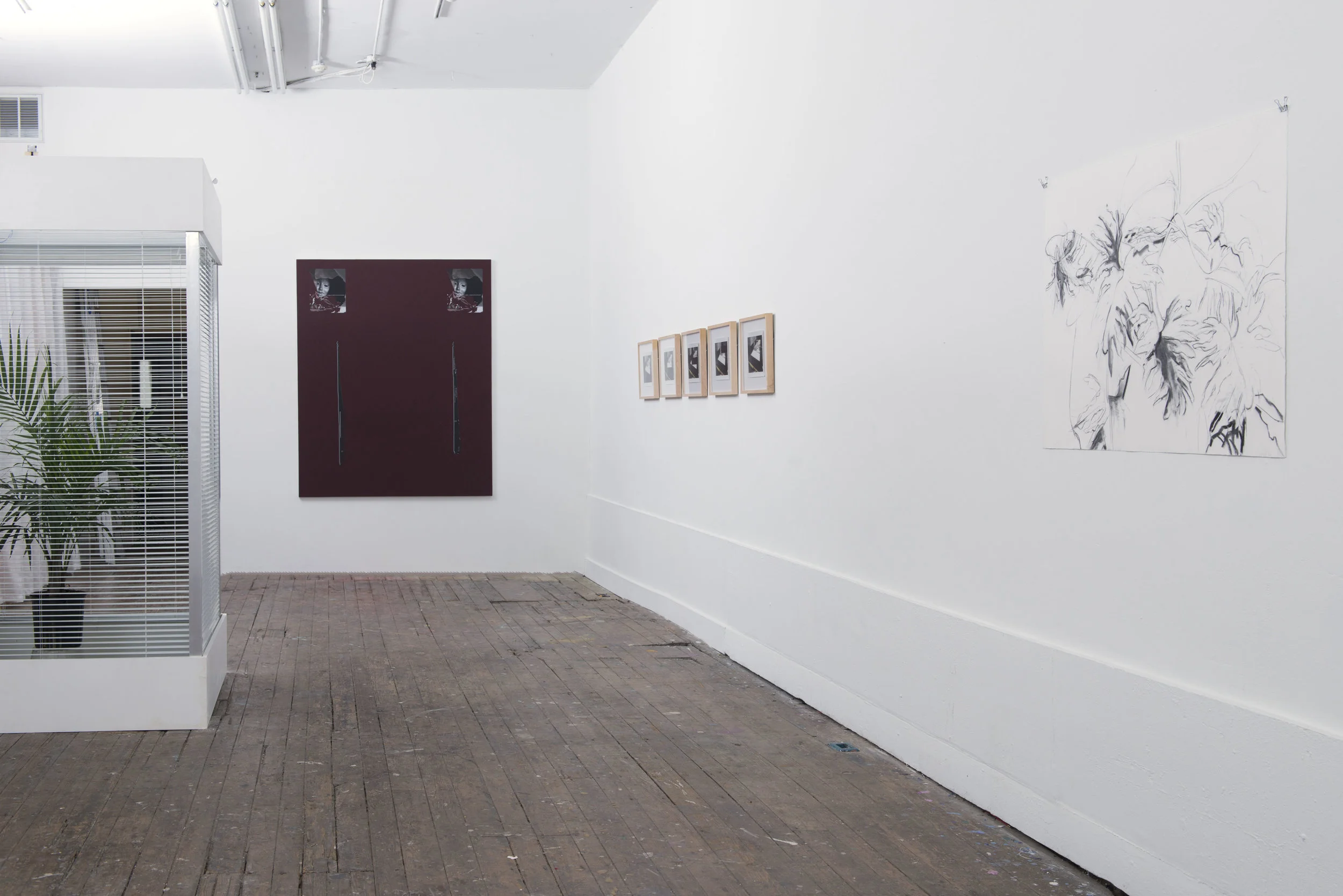Image: Intimacy & Abnegation at New Boone Gallery, April 2017.