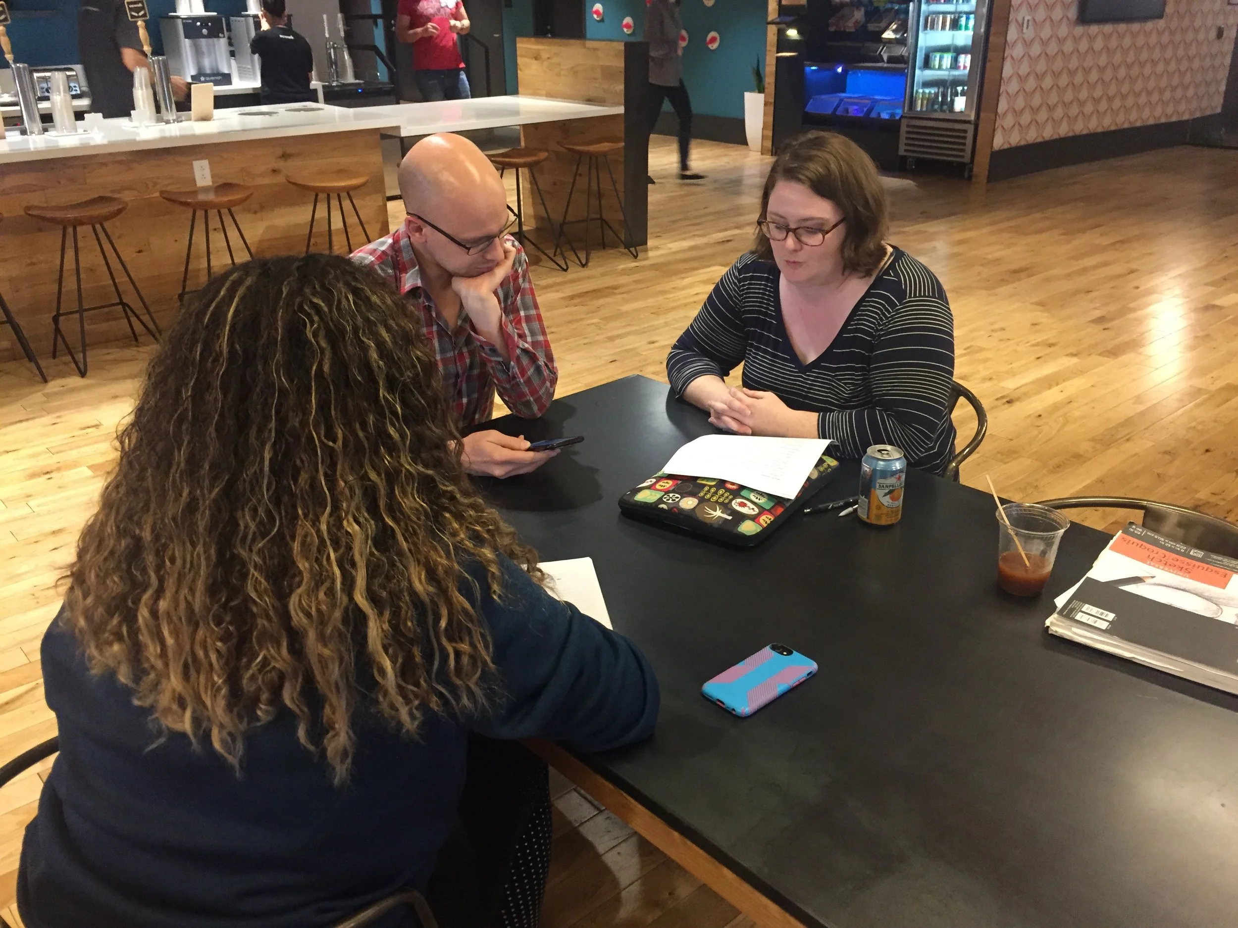 Usability In Person test with the InVision app