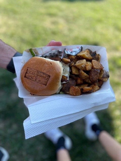 Locally-sourced food at Junk Ditch Food Truck Rally (Copy)