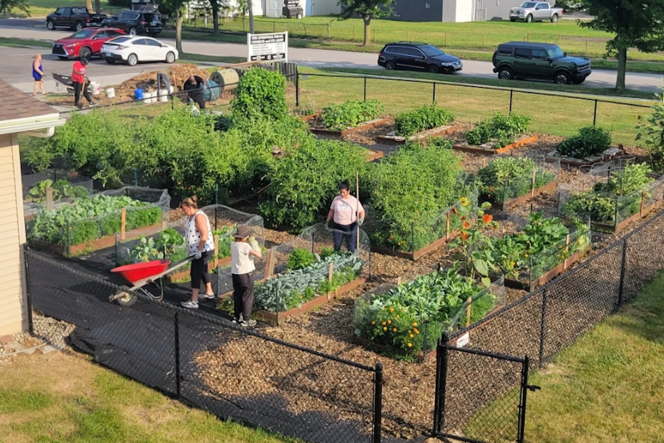 Miss Virginia's Community Garden &amp; Food Pantry Tour