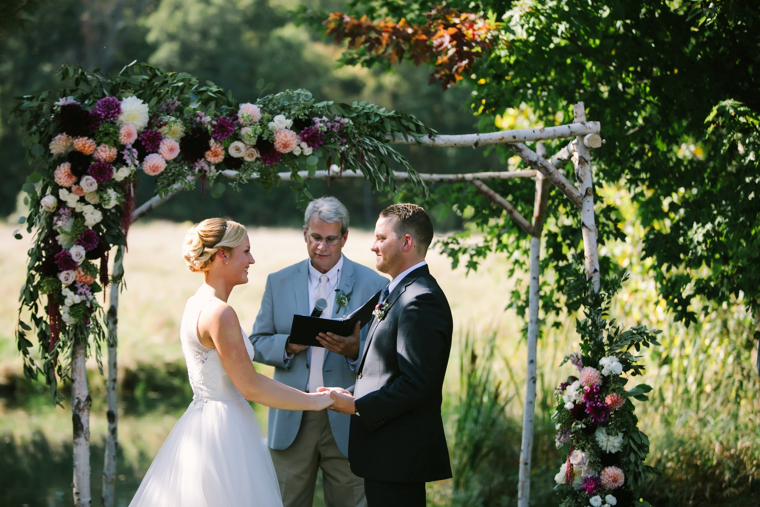 misty farm wedding