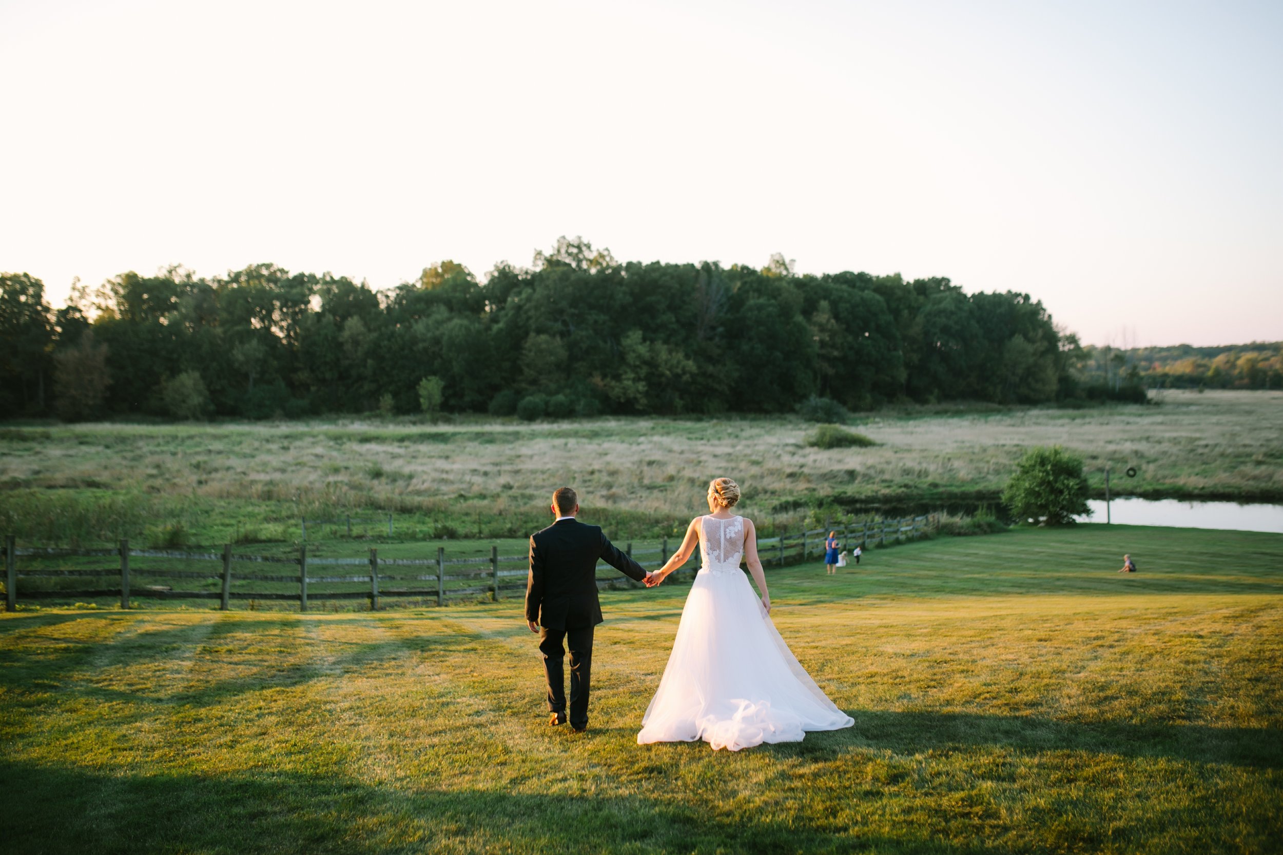 misty farm wedding