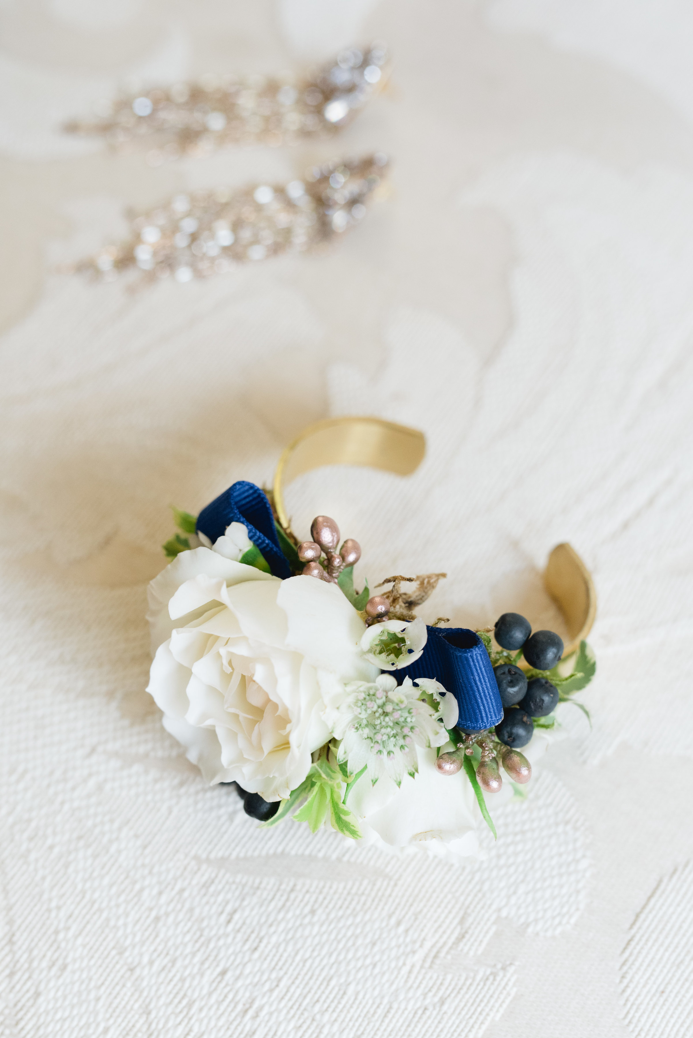 mother of the bride corsage cuff