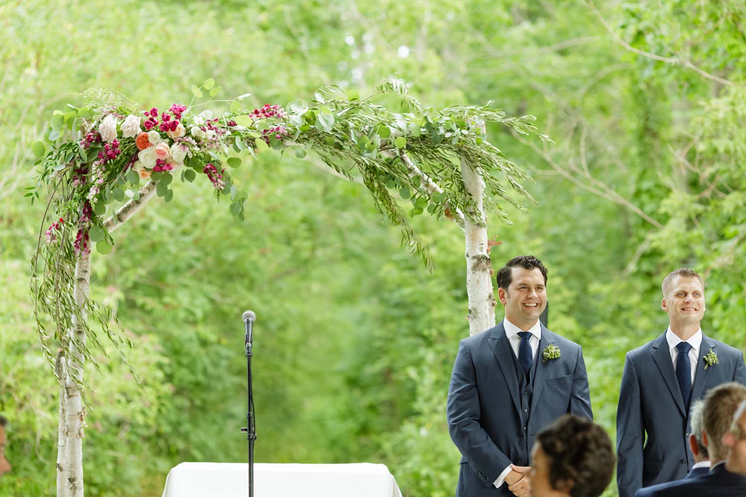 sharon mills flower arch