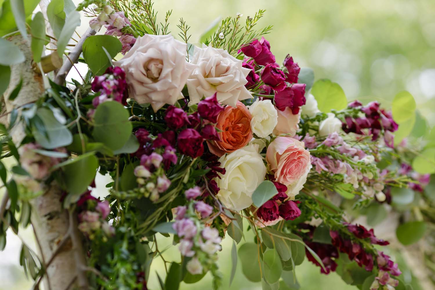 sharon mills wedding flowers