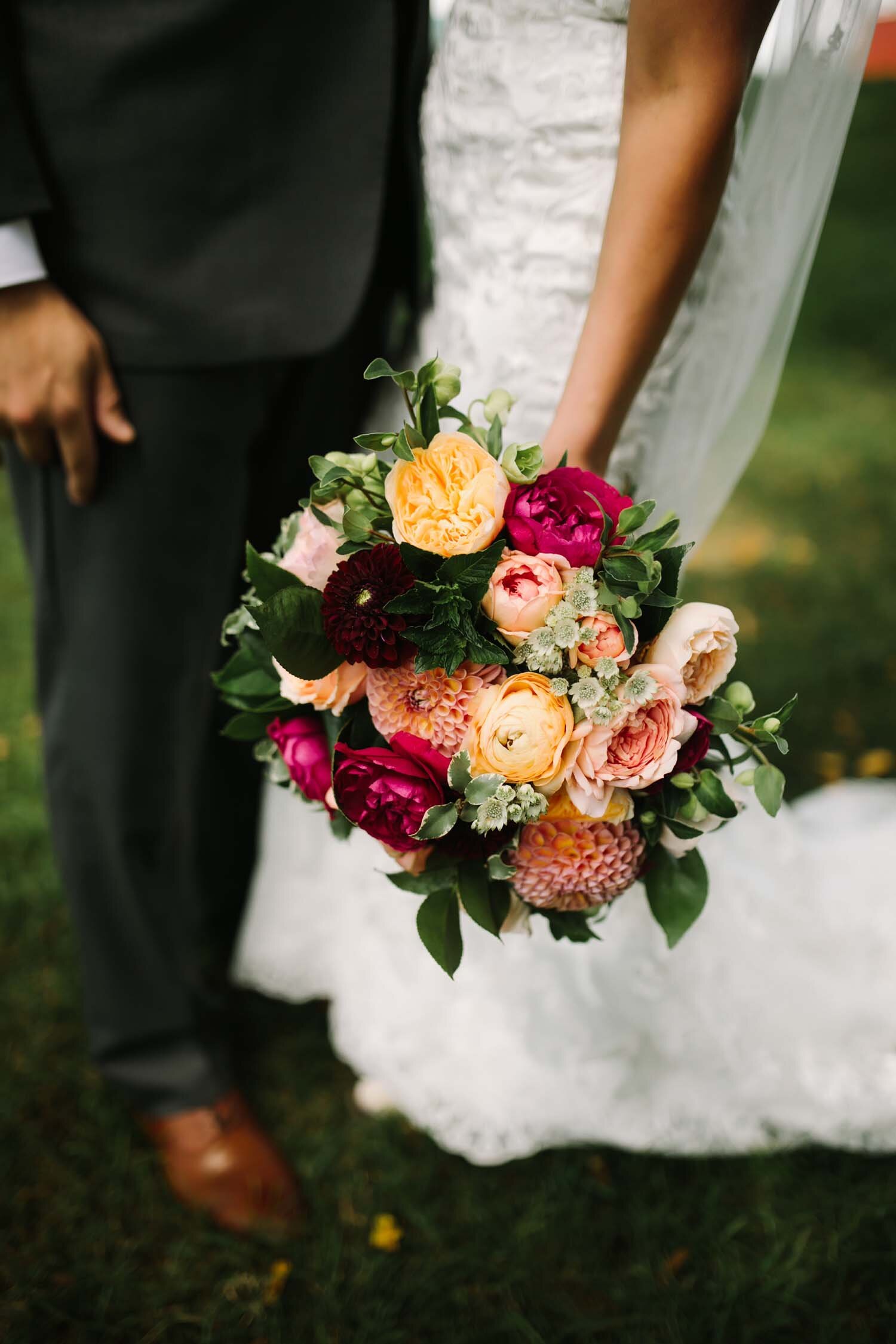 Cornman farm bridal bouquet