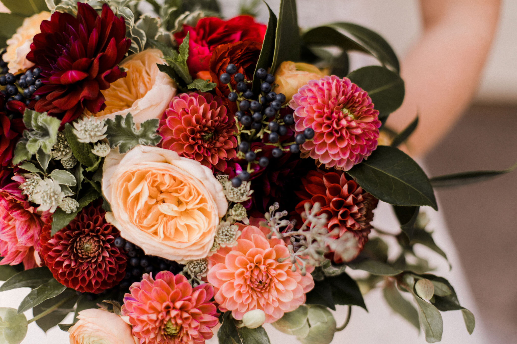 Henry Ford wedding flowers