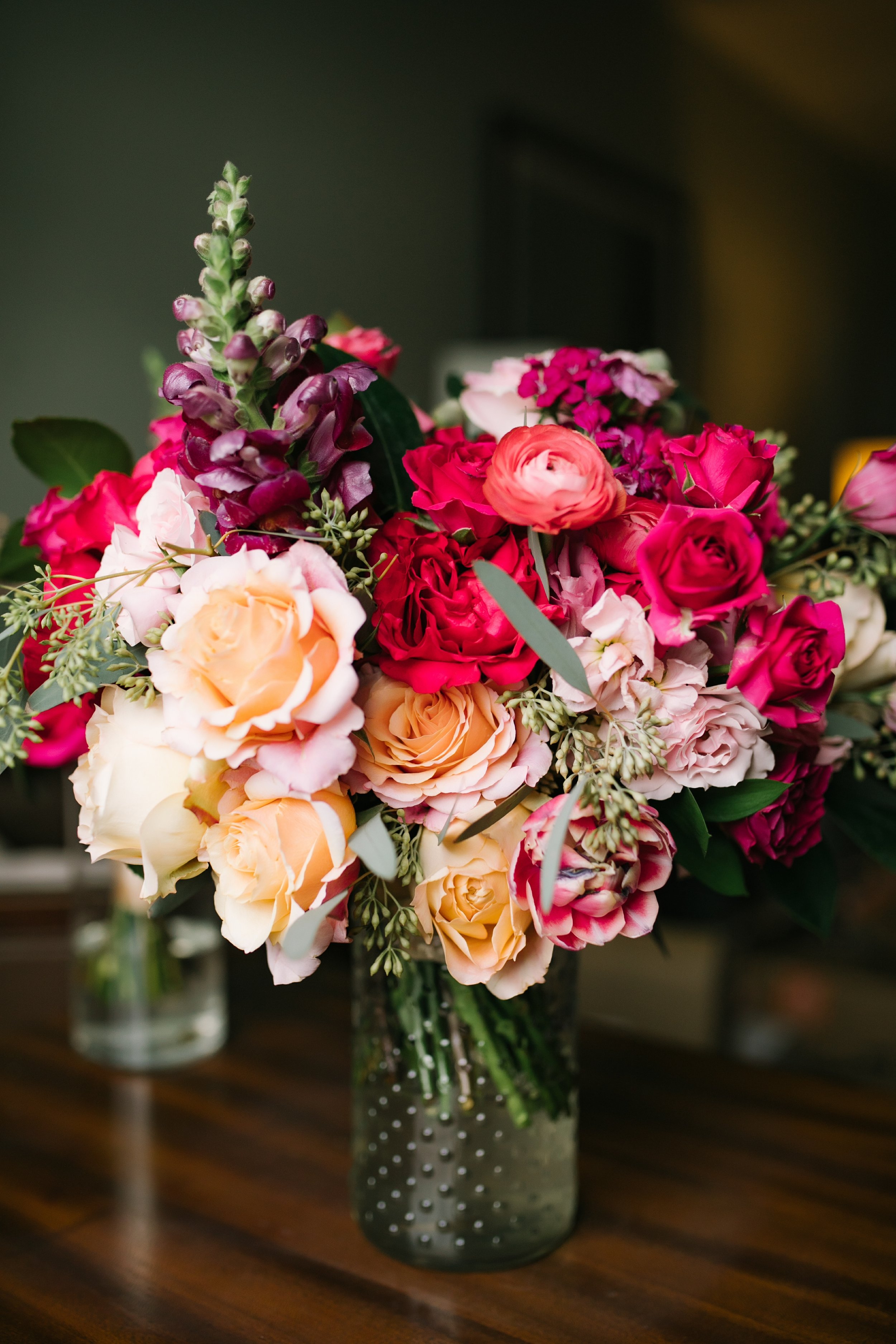 December Westin Book Cadillac wedding flowers