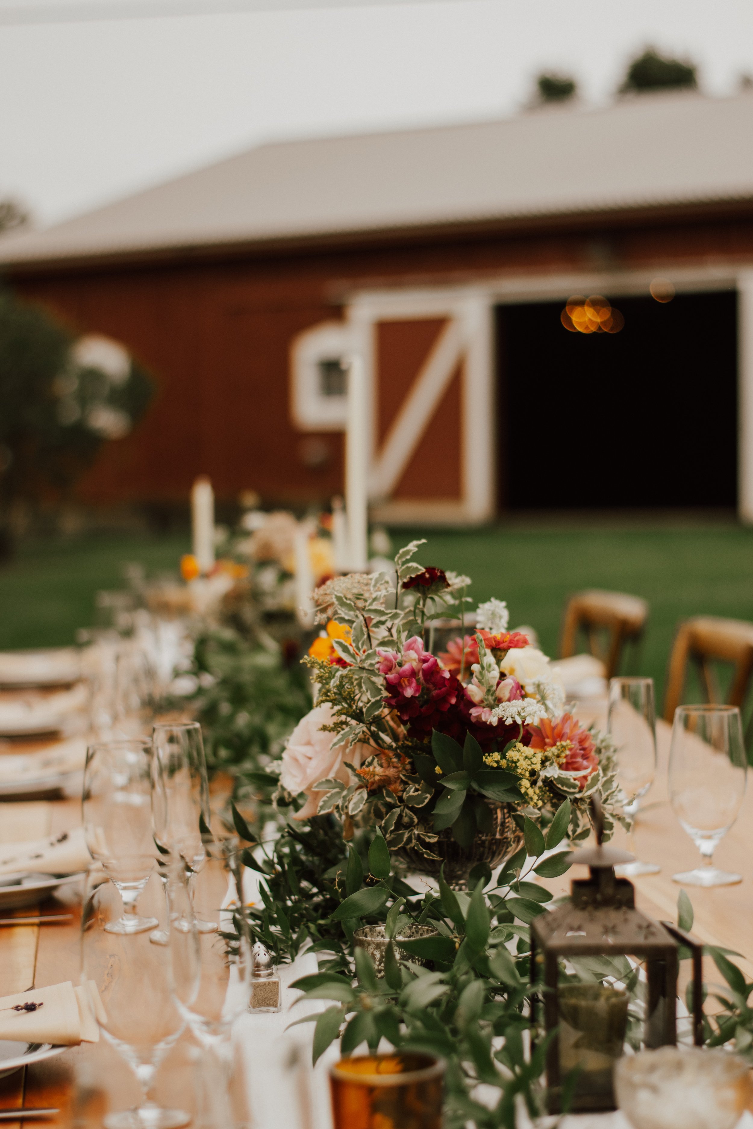 Ann arbor wedding florist Red Poppy Floral design