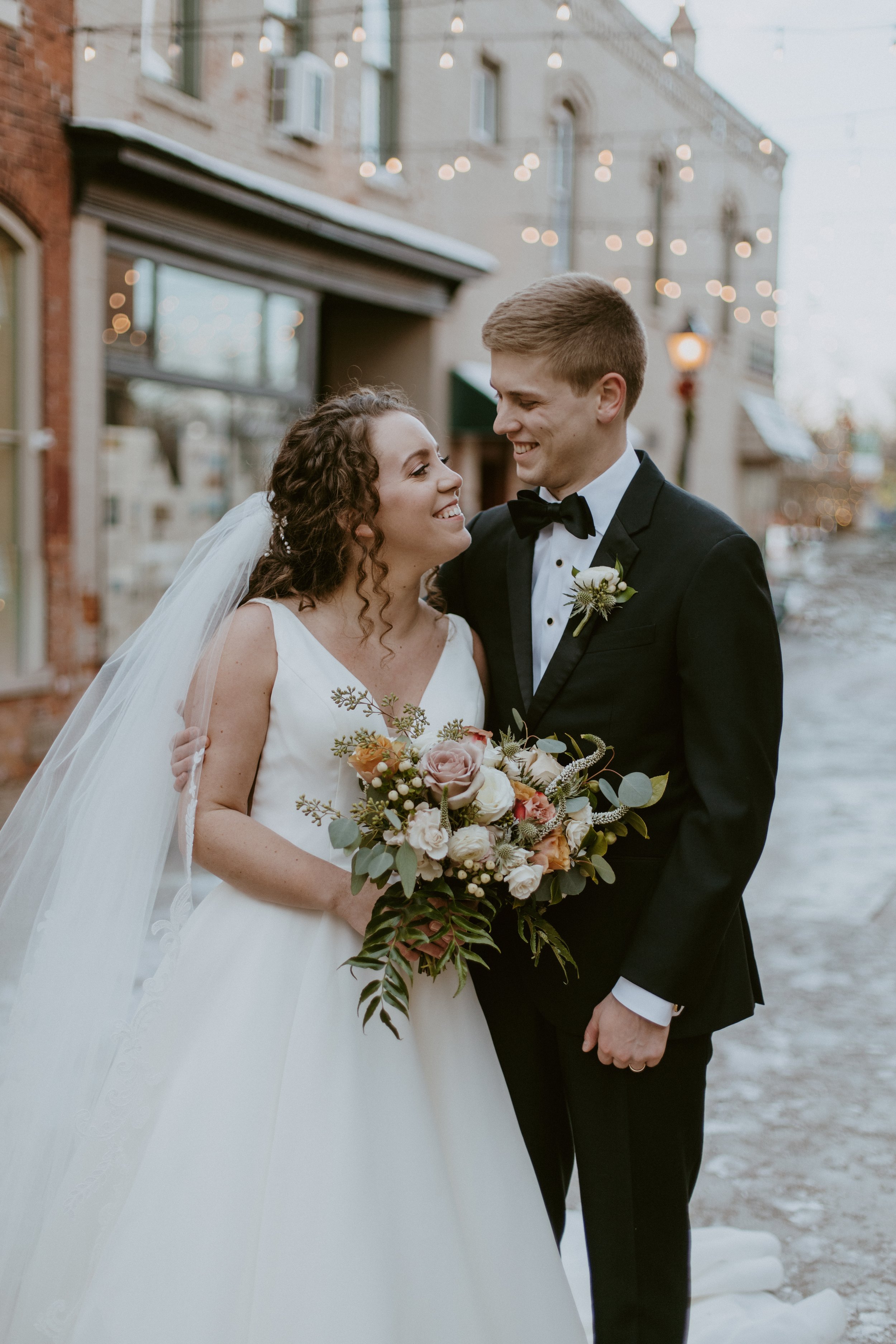 winter wedding flowers by red poppy floral design ann arbor