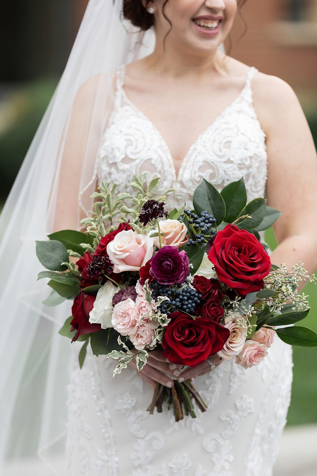 December wedding flowers ann arbor michigan