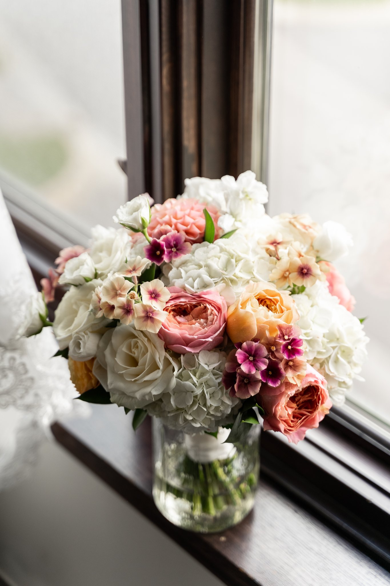 Fall wedding flowers by red poppy floral design