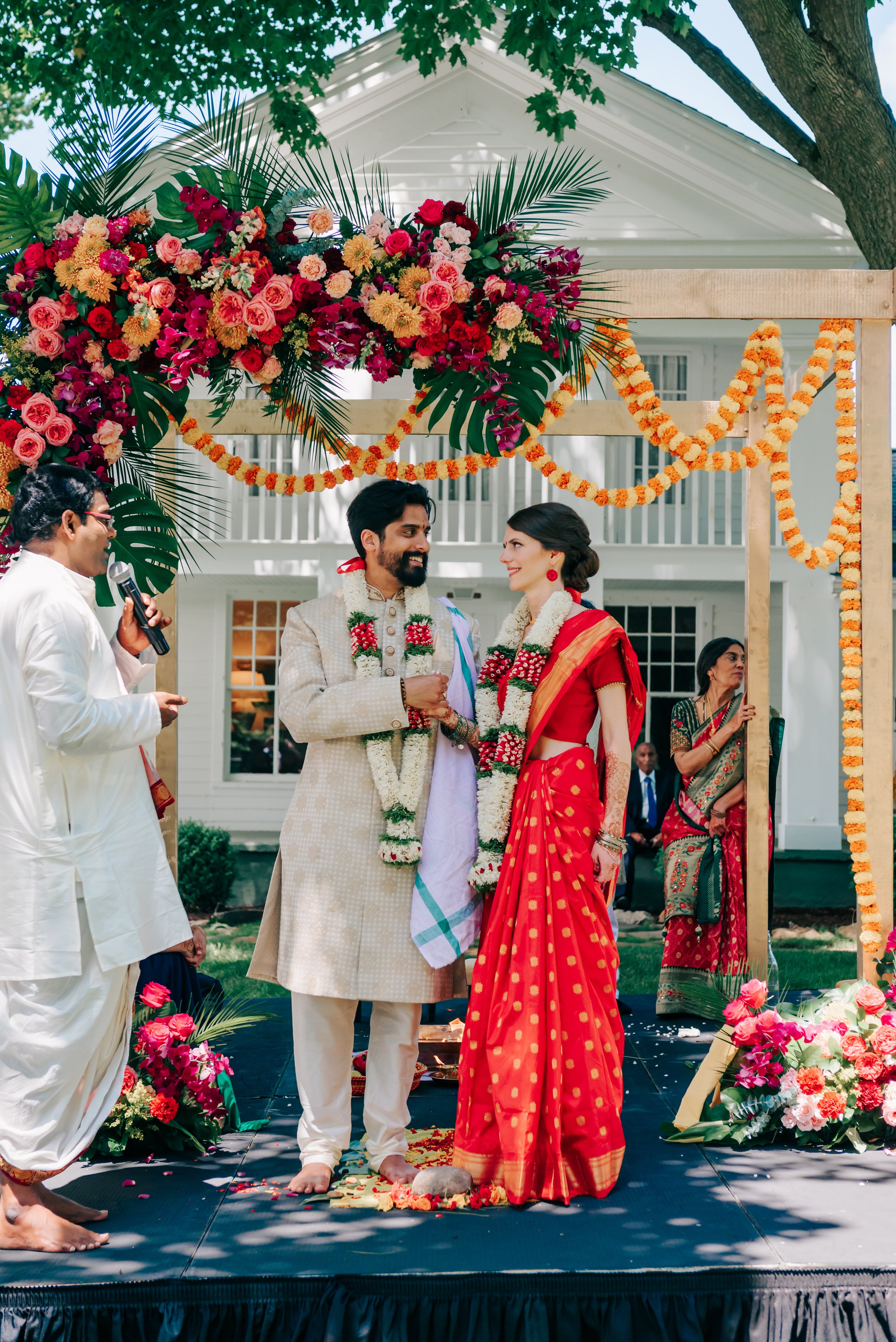 Hindu ceremony cornman farm ann arbor