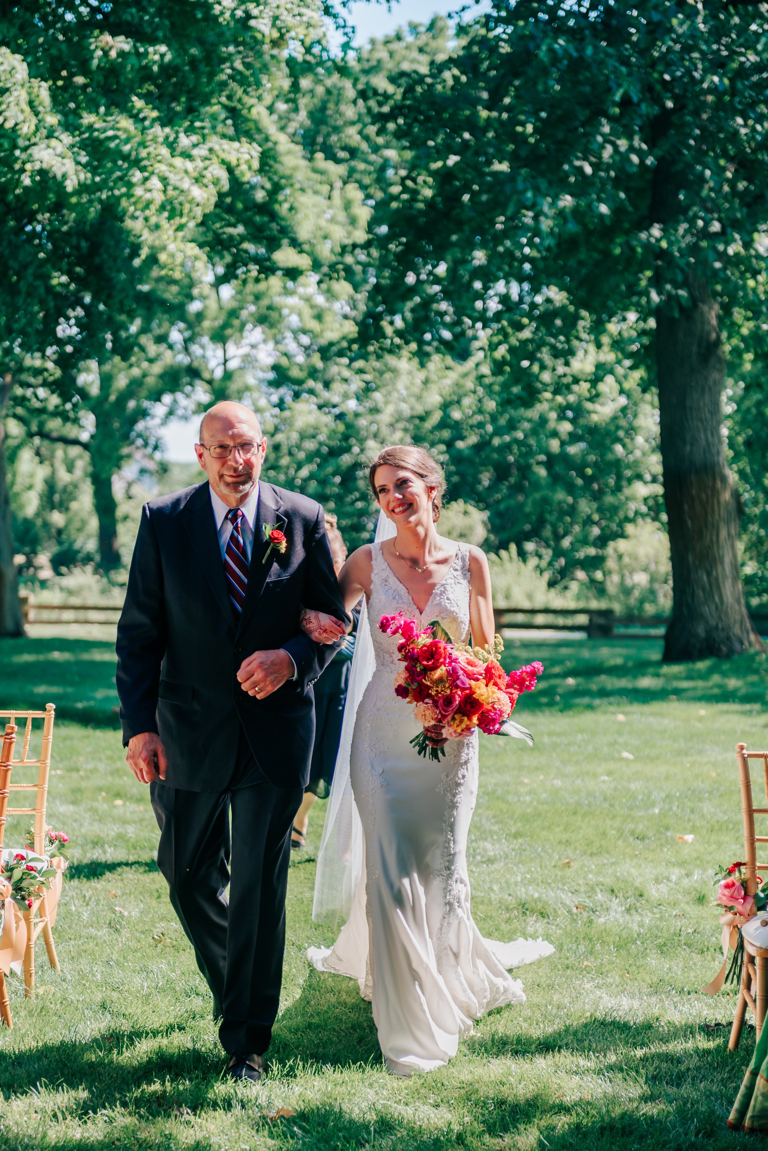 Wedding flowers by Red Poppy Floral Design Ann Arbor