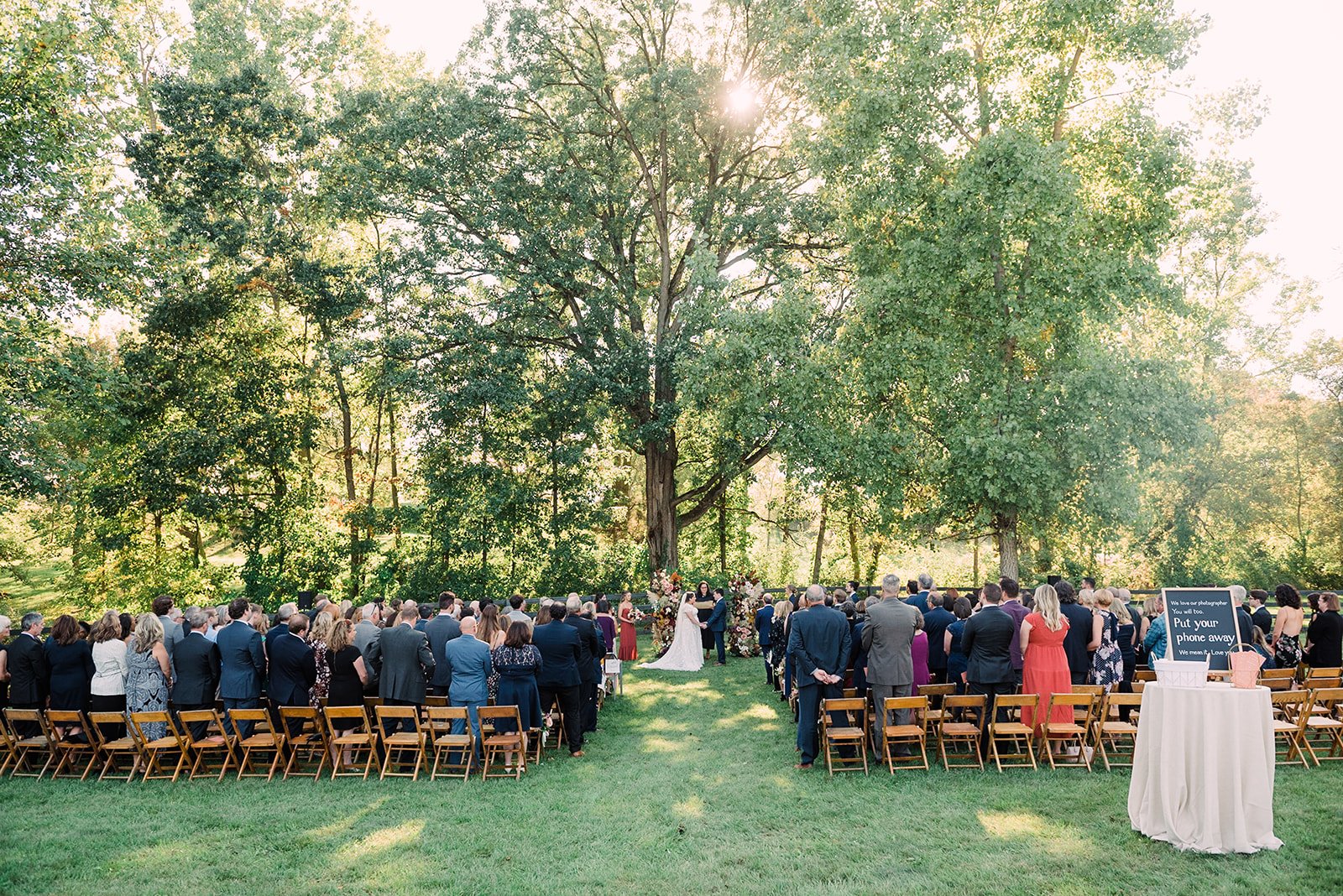 robin hills wedding ceremony