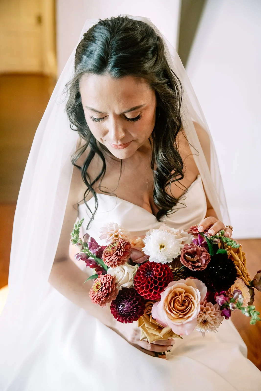 Bridal bouquet at Cornman Farms