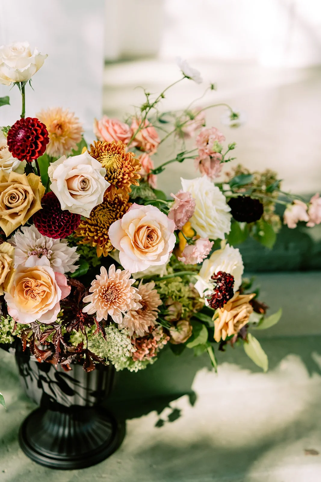 Wedding Ceremony Flowers at Cornman Farms
