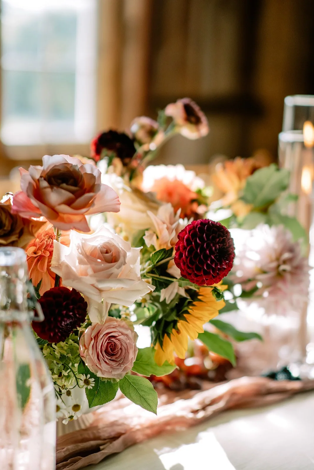 Dutch masters paintings inspired wedding flowers