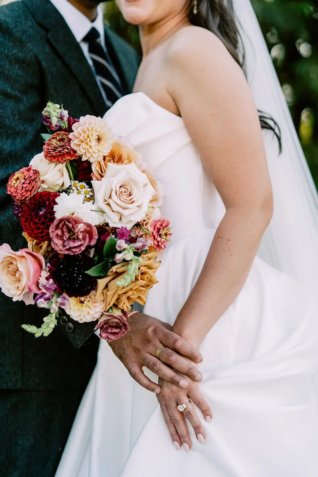 Dutch masters inspired wedding bouquet