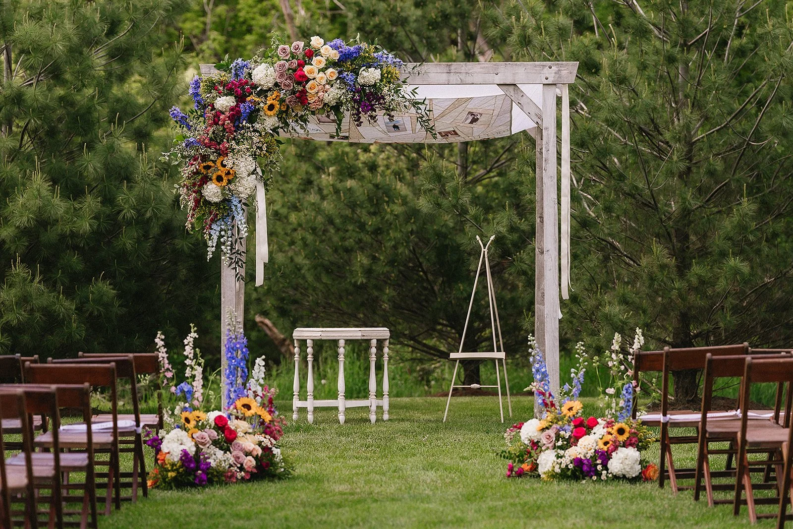 Frutig farm the valley wedding