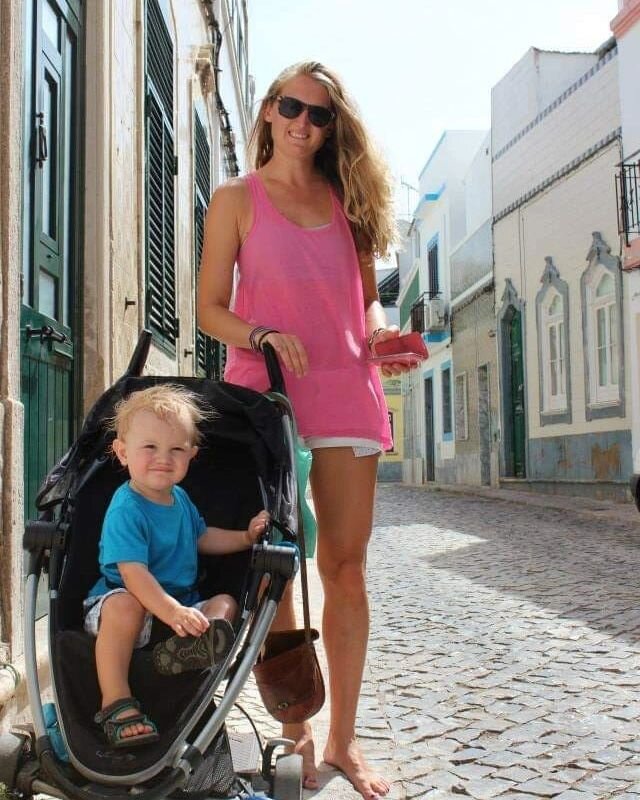 Portugal 2013, both me and Nils were babies! All brand new at life, him being just over a year old and I new at motherhood. 

We have been through so much together. At this point, we didn't know just how hard life would get just a few months after th