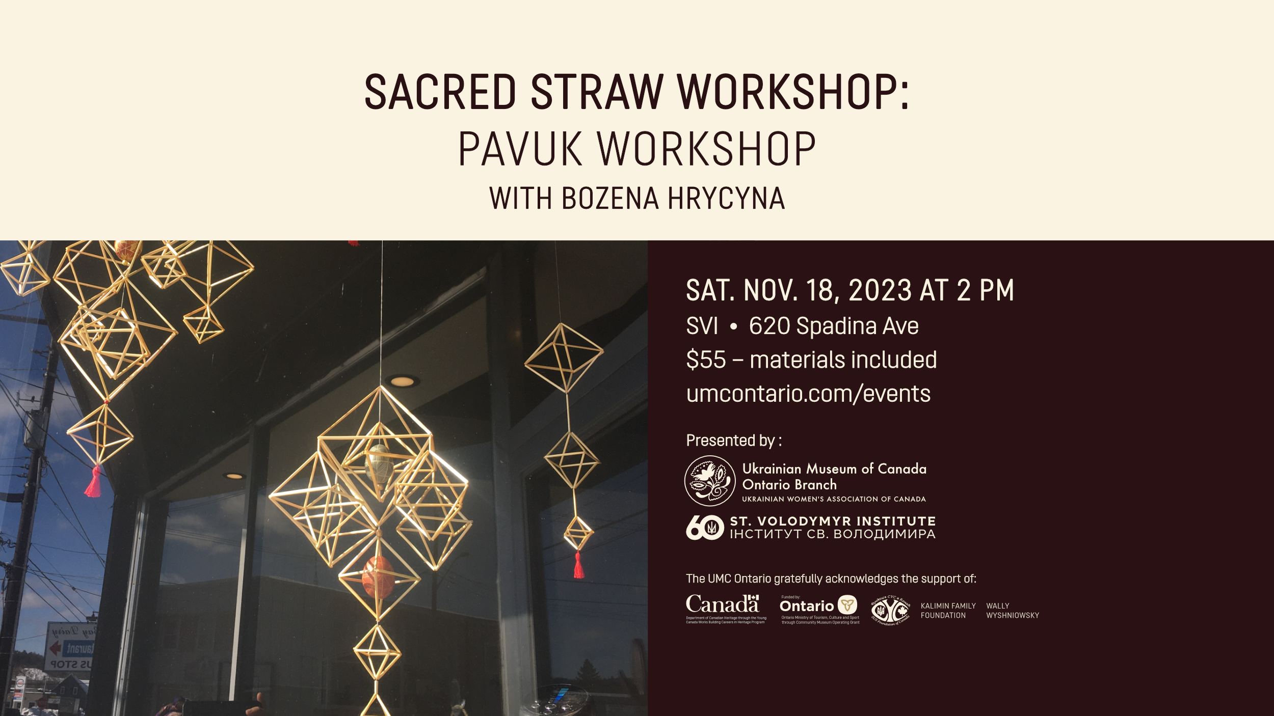 SACRED STRAW - PAVUK WORKSHOP