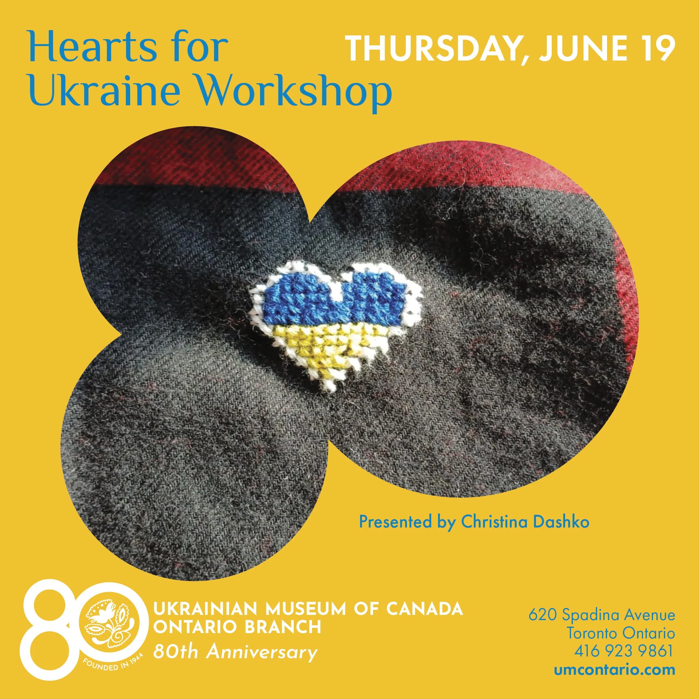 Hearts for Ukraine Workshop