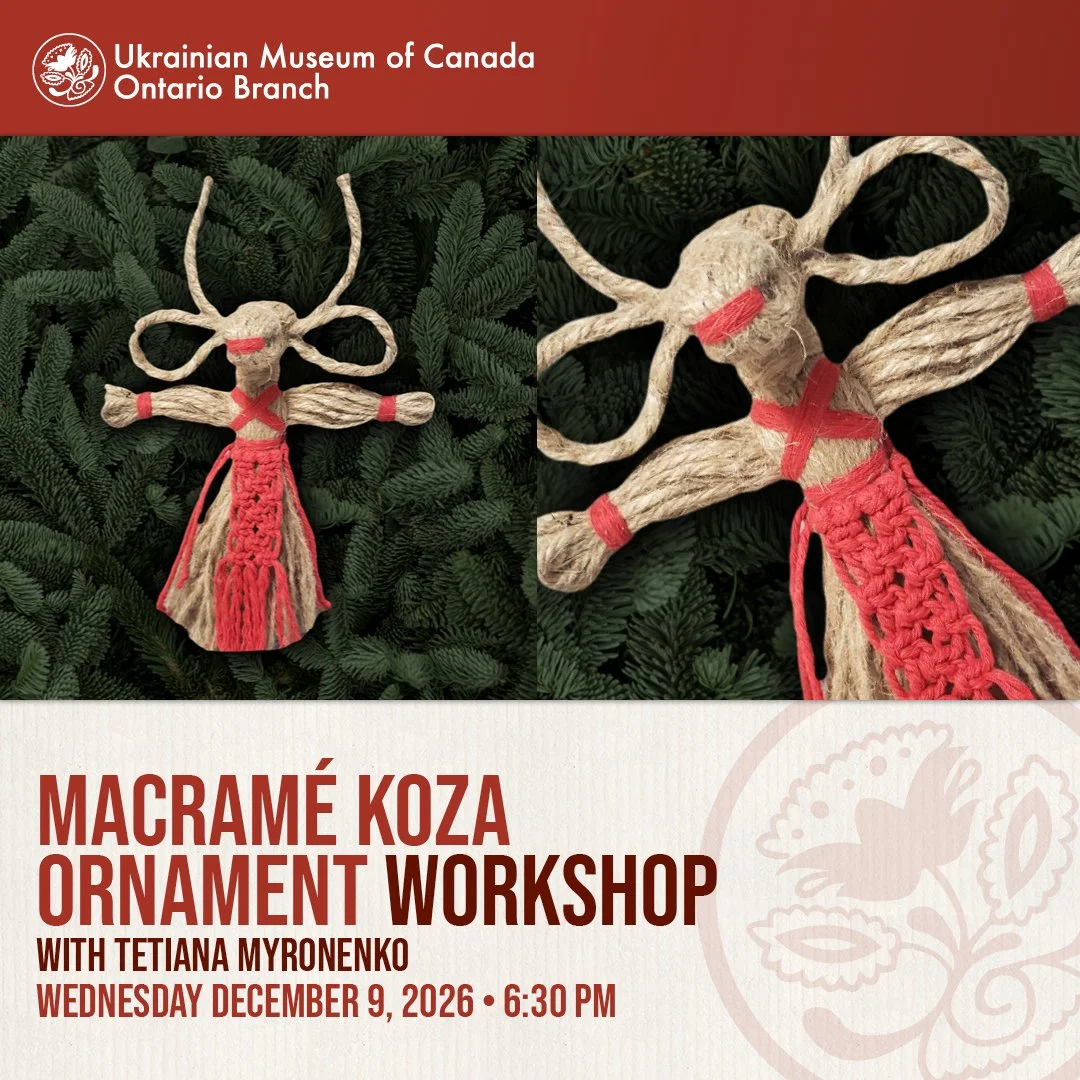 Macramé Koza Ornament Workshop