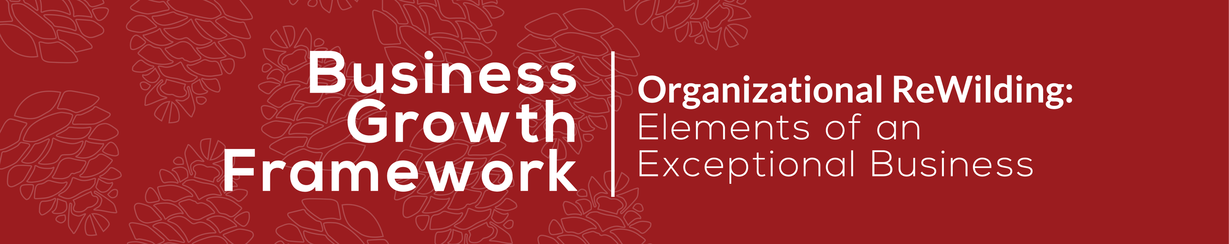 Business Growth Framework banner