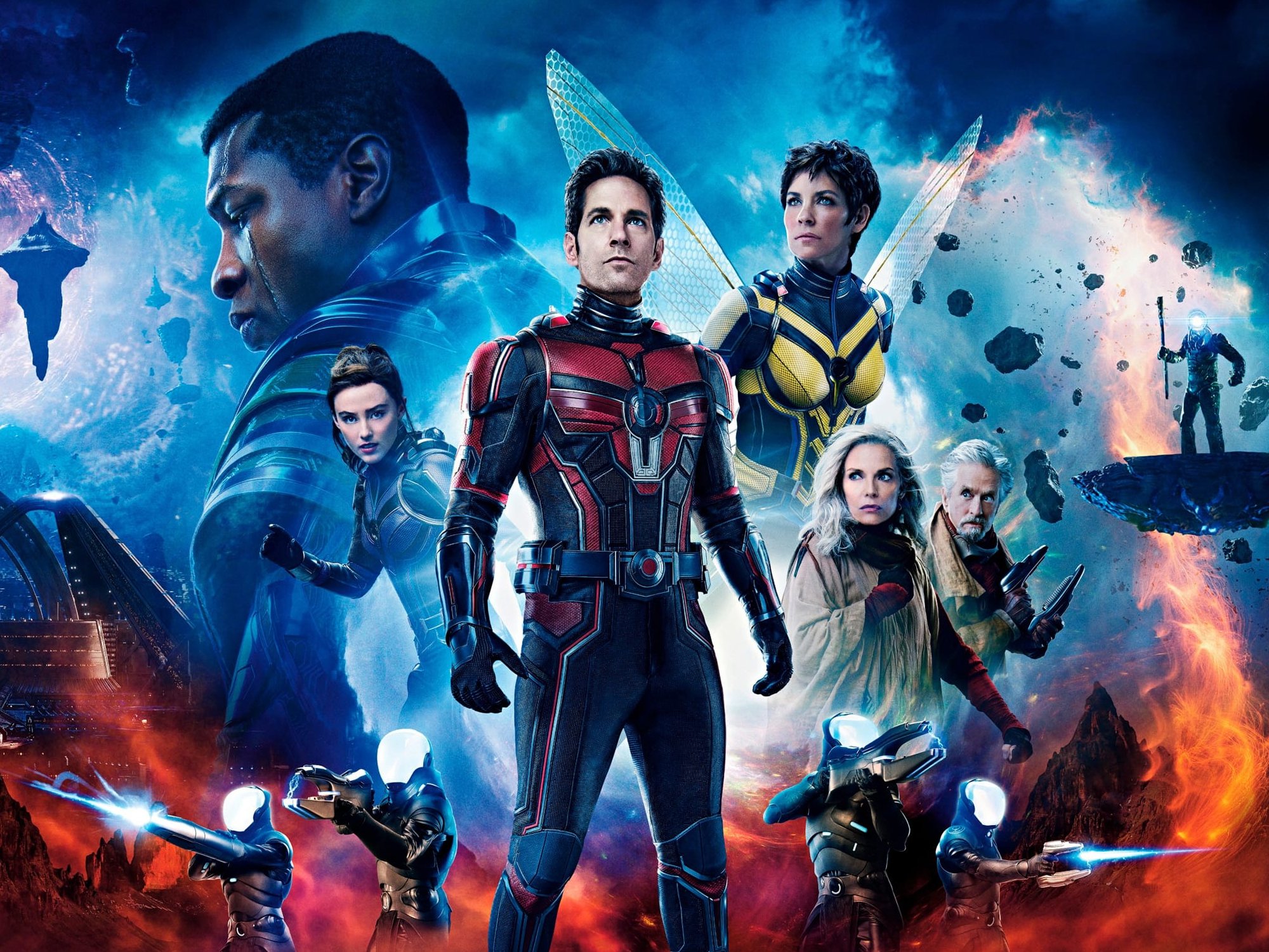 Review: 'Ant-Man and the Wasp: Quantumania': Tiny heroes, tinier  consequences : NPR