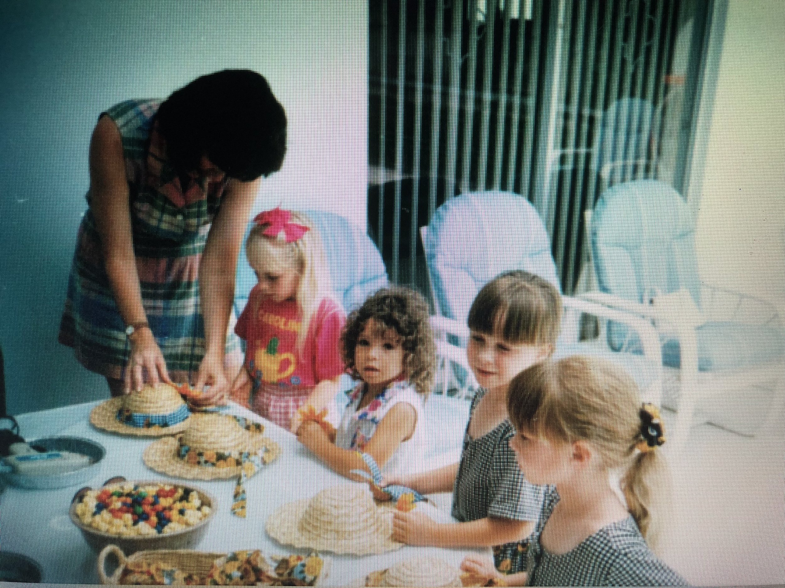 Our 6th birthday party where we got to design these cute straw hats using faux sunflowers