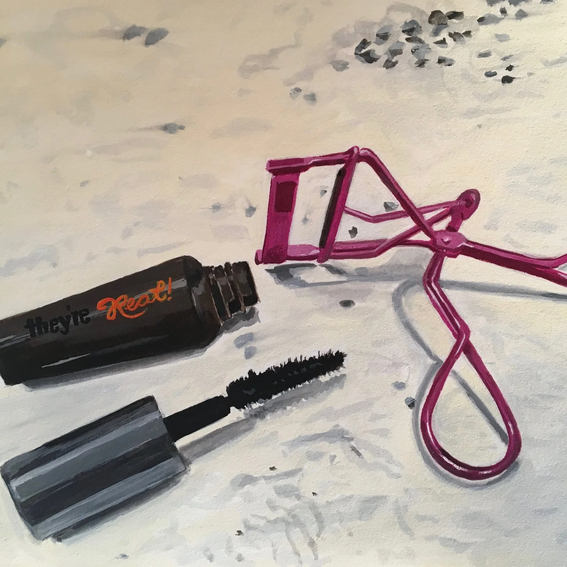 Mascara and Eyelash Curler