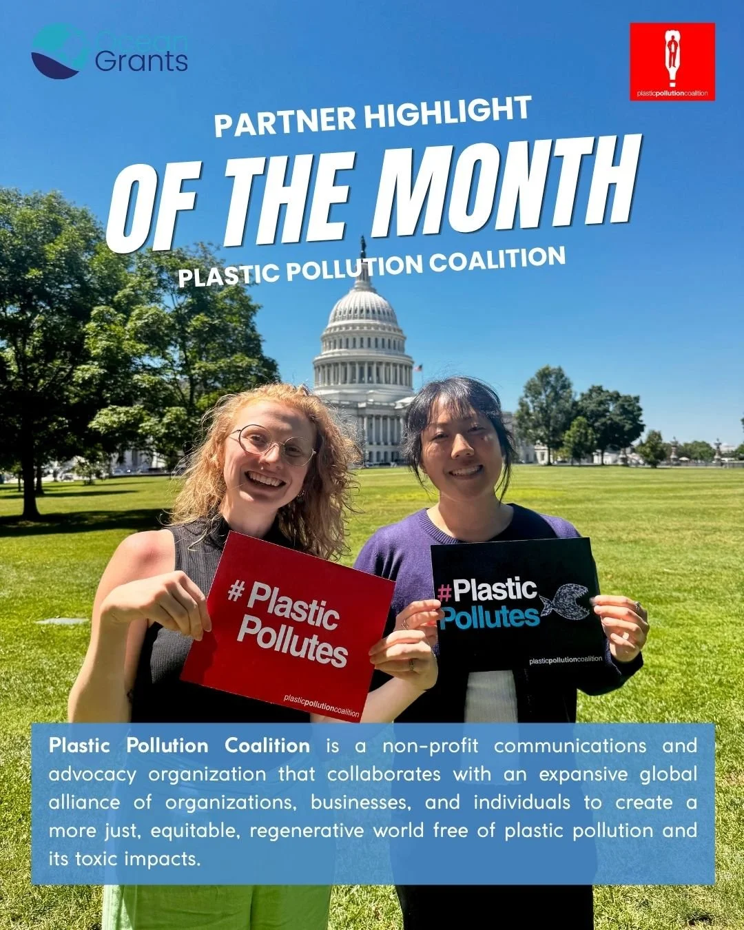 🌎♻️ Plastic Free July Partner Spotlight: Plastic Pollution Coalition