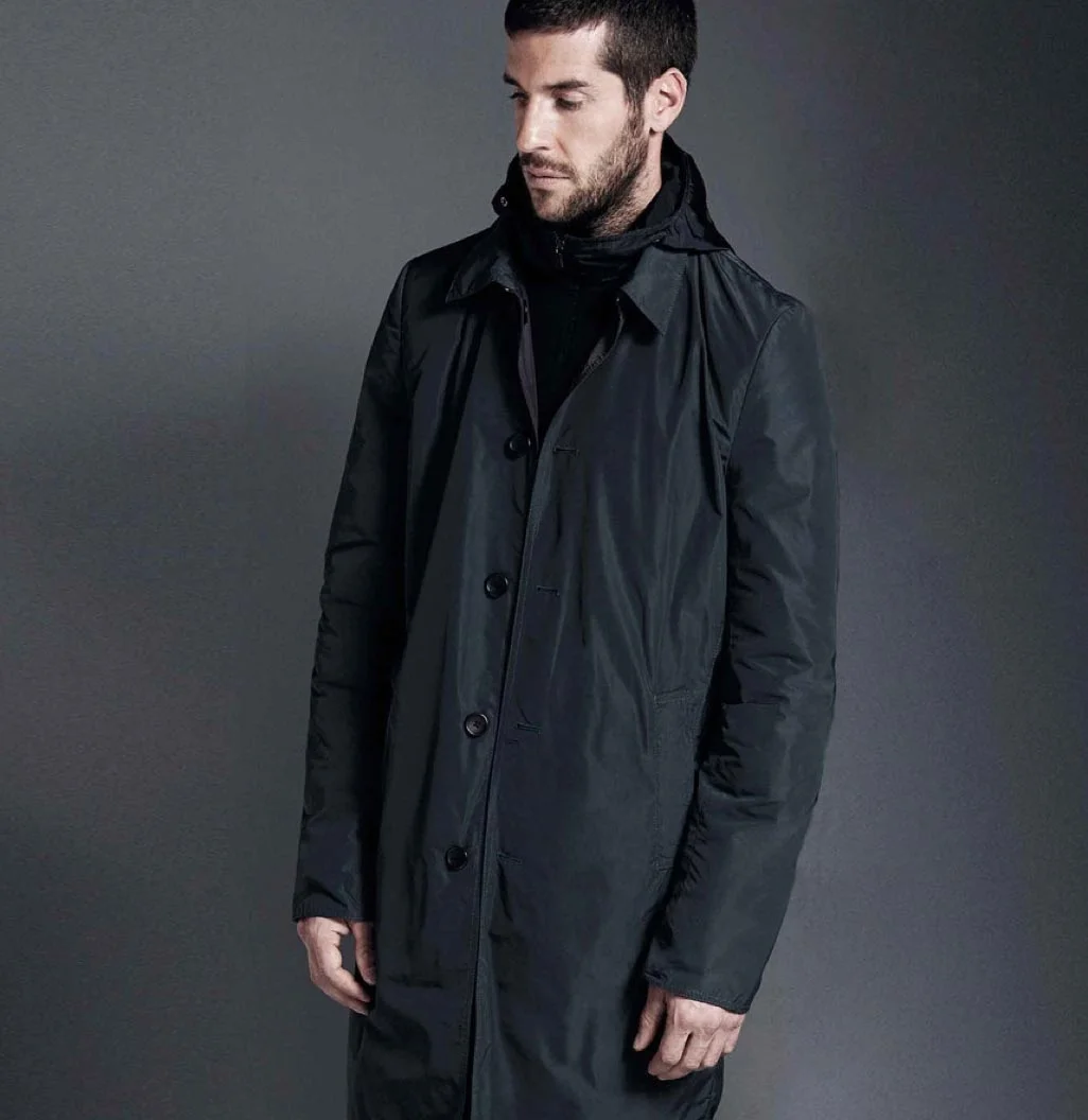Liverpool Reversible Trench Ebony + Anthracite, £289, Ecoalf.