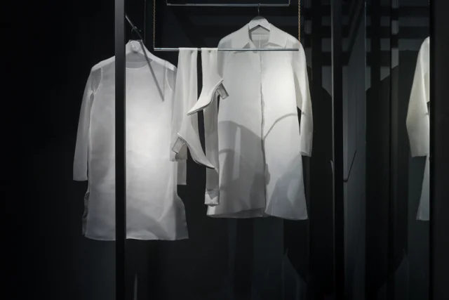 Peter Do's single piece wardrobe at The Extraordinary Process.