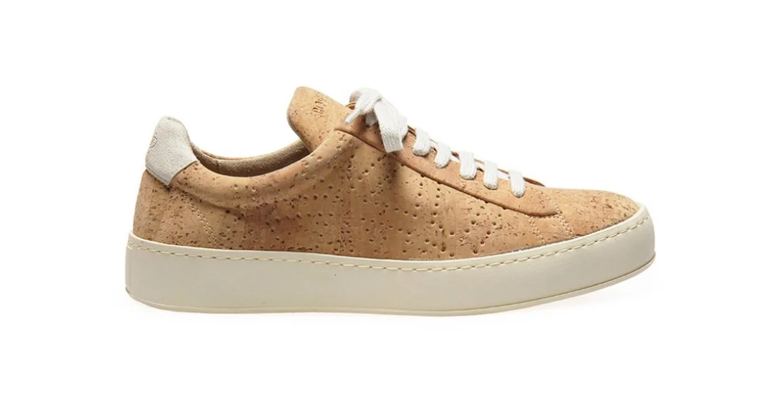 Sneak w natural cork, £99, Po Zu. https://po-zu.com