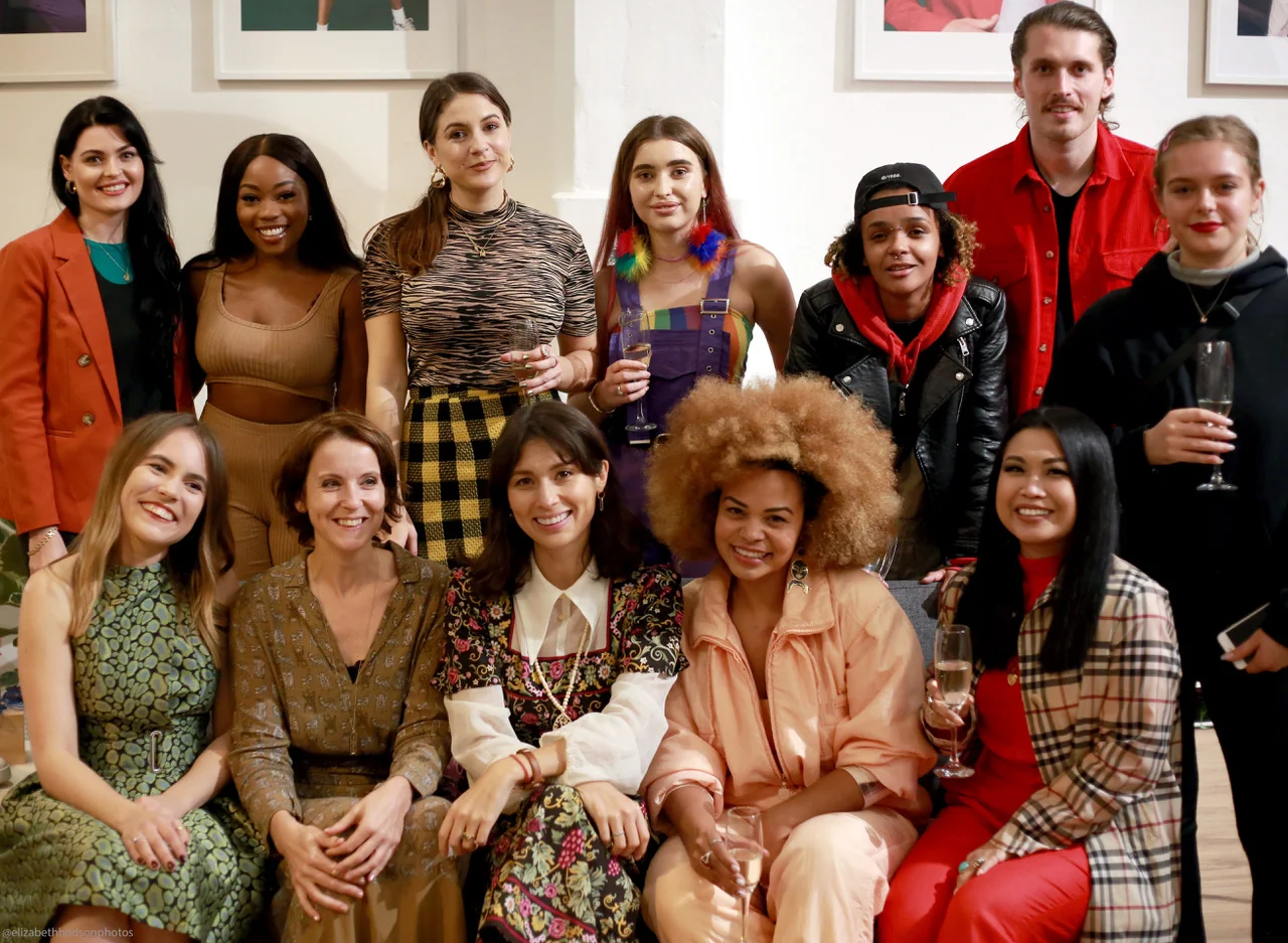 The creatives behind the fabulous #LoveNotLandfill pop up.